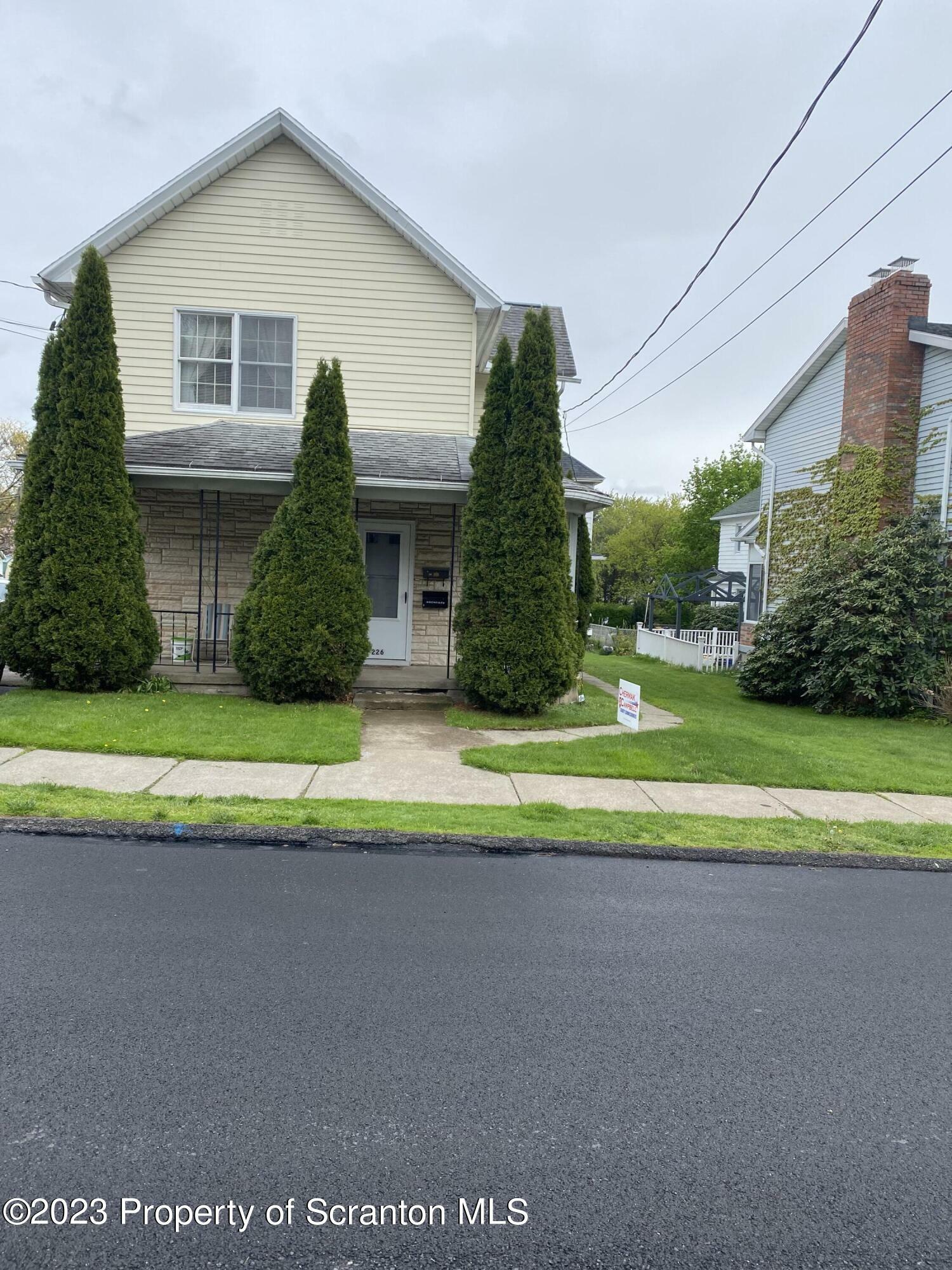 Property Photo:  226 3rd Street  PA 18447 