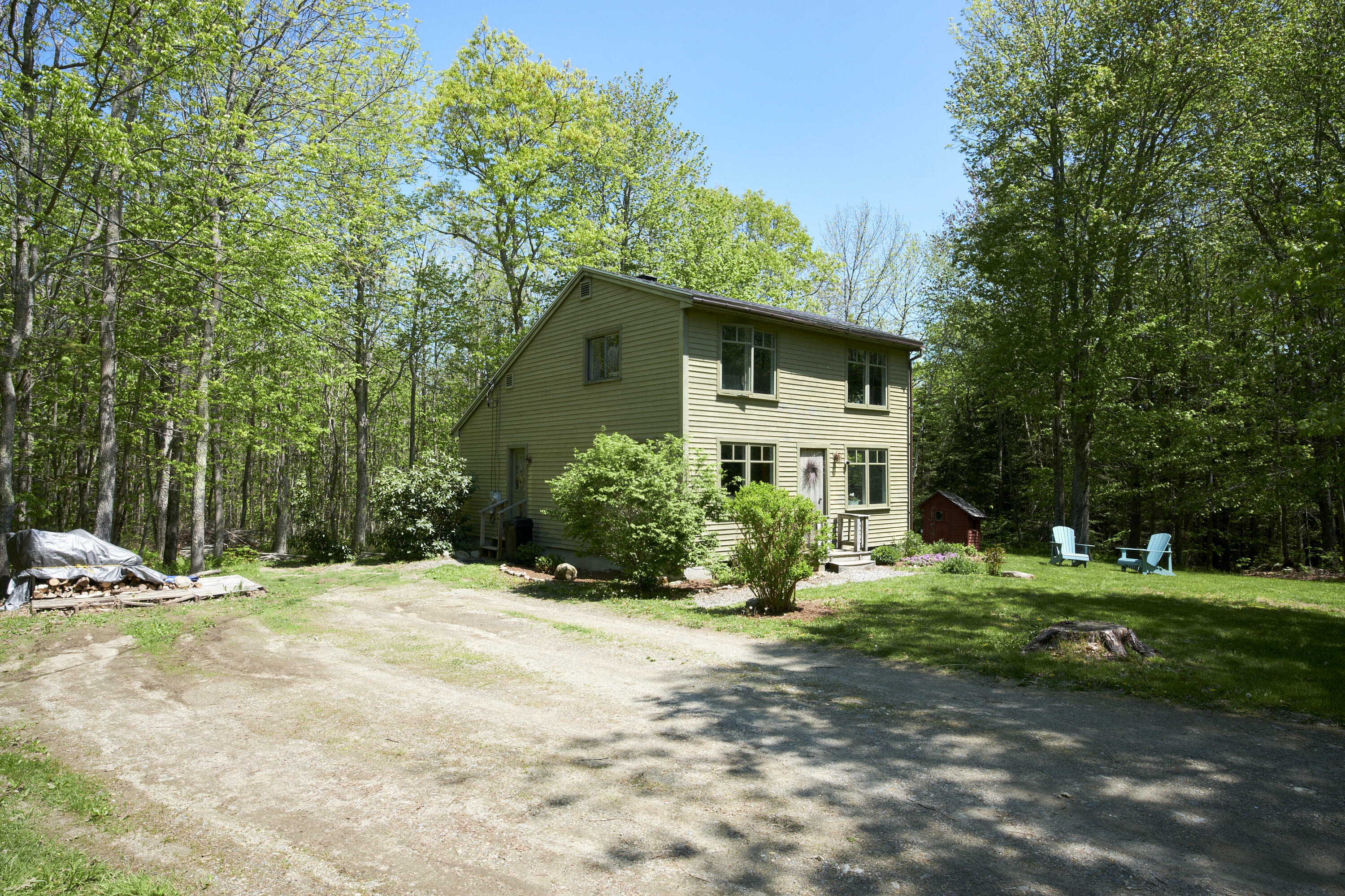 Property Photo:  589 Barnestown Road  ME 04847 