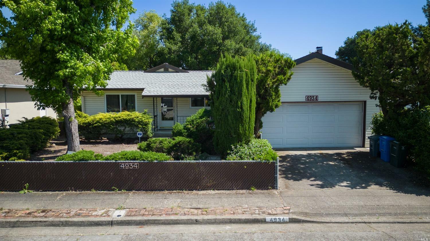 Property Photo: 4934 Charmian Drive CA 95409