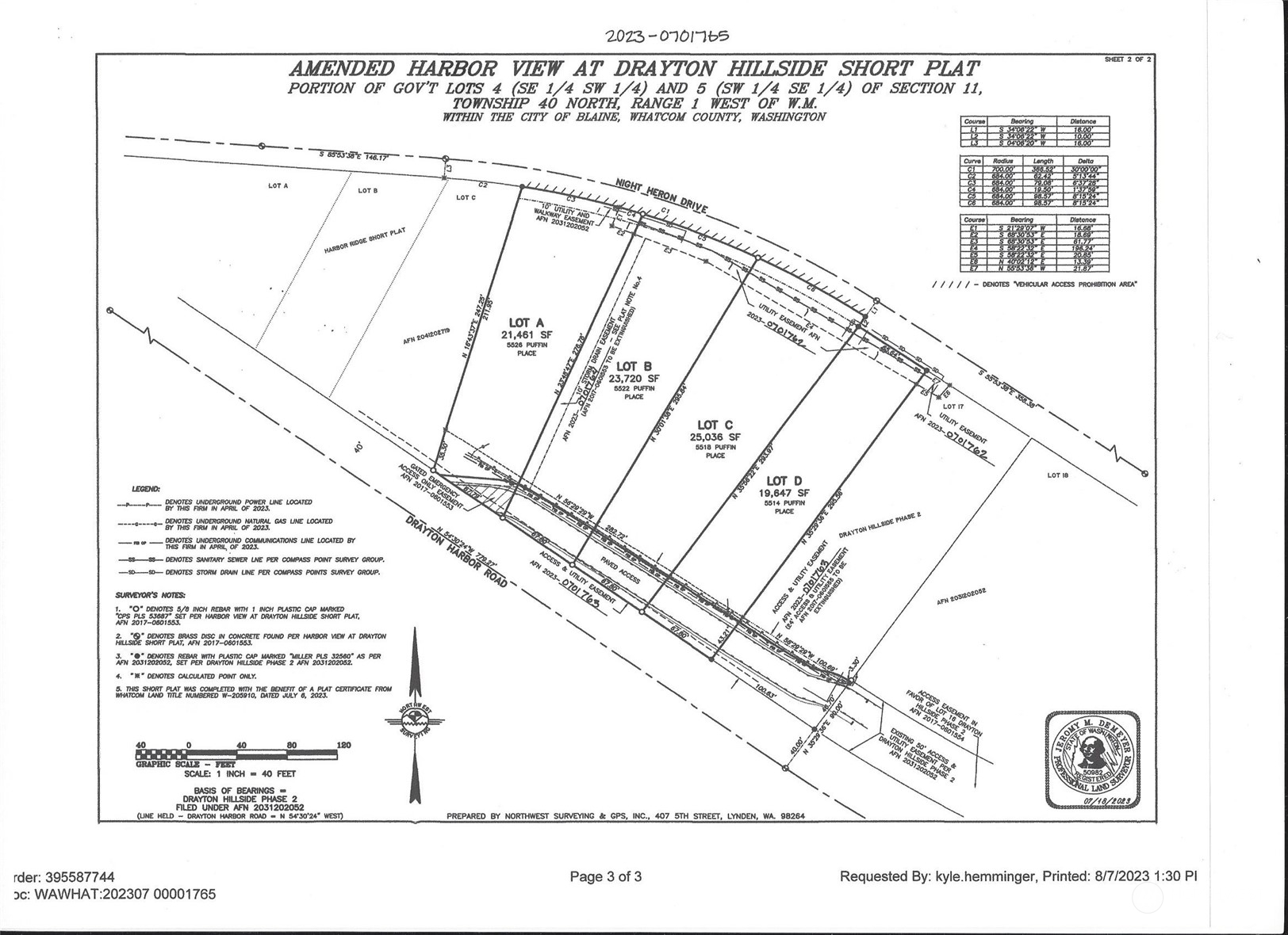 5522 Puffin Place Lot B  Blaine WA 98230 photo