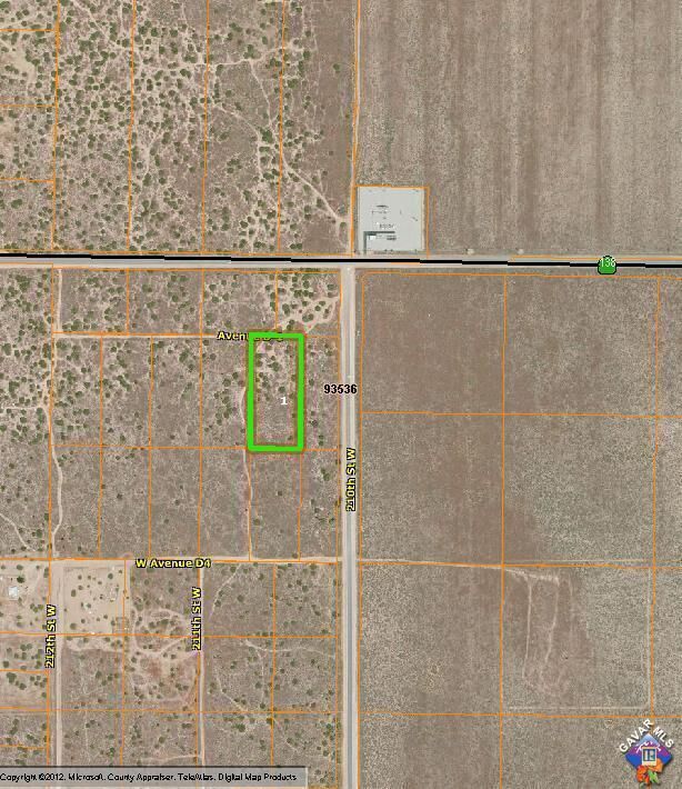 Property Photo:  0 W 210th &Amp Avenue D1  CA 93536 