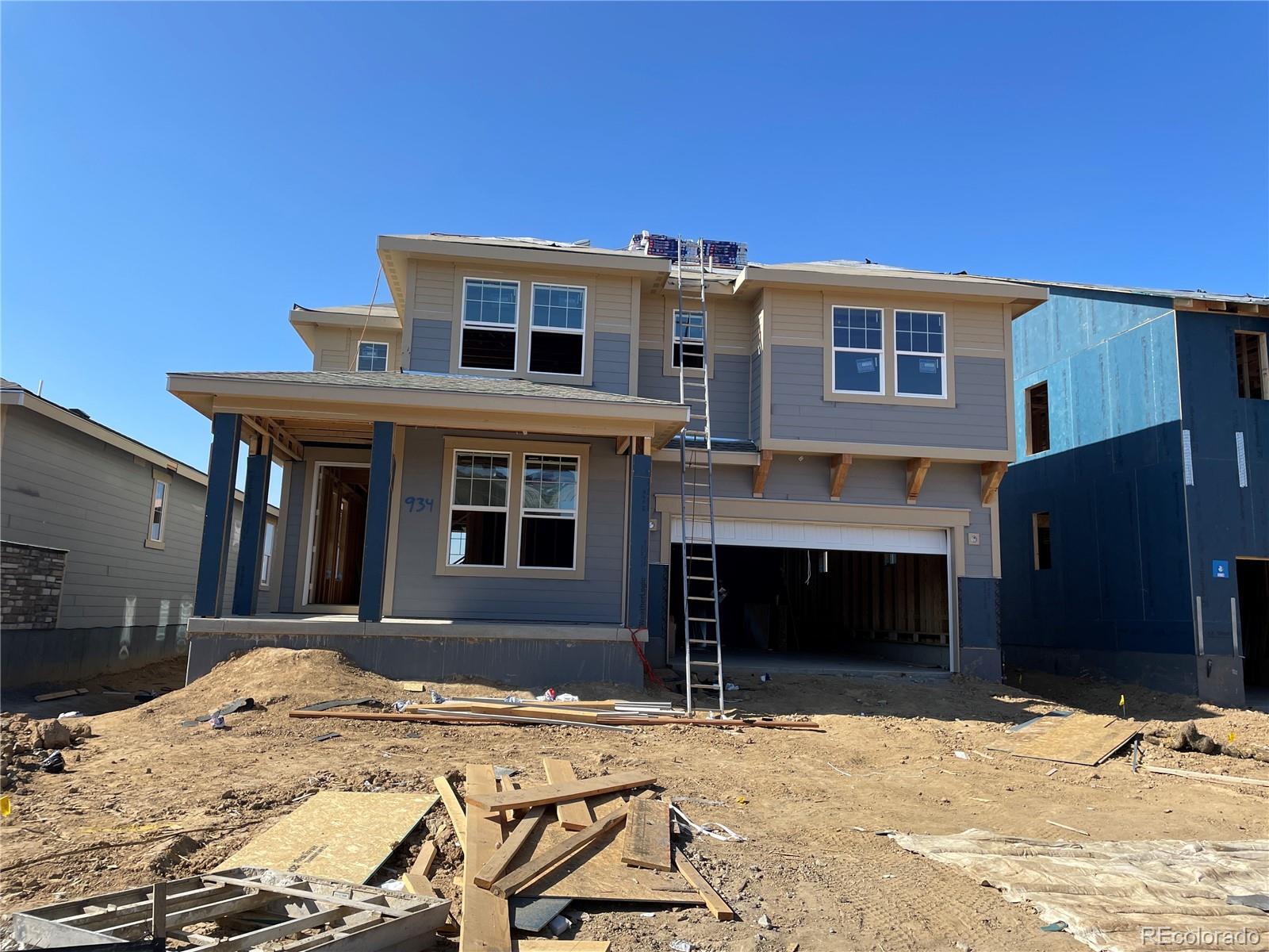 Property Photo: 934 Clover Loop CO 80026