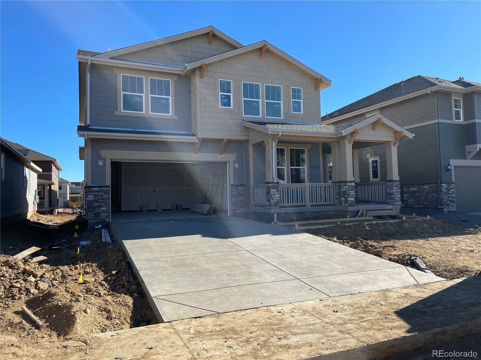 Property Photo: 933 Clover Loop CO 80026