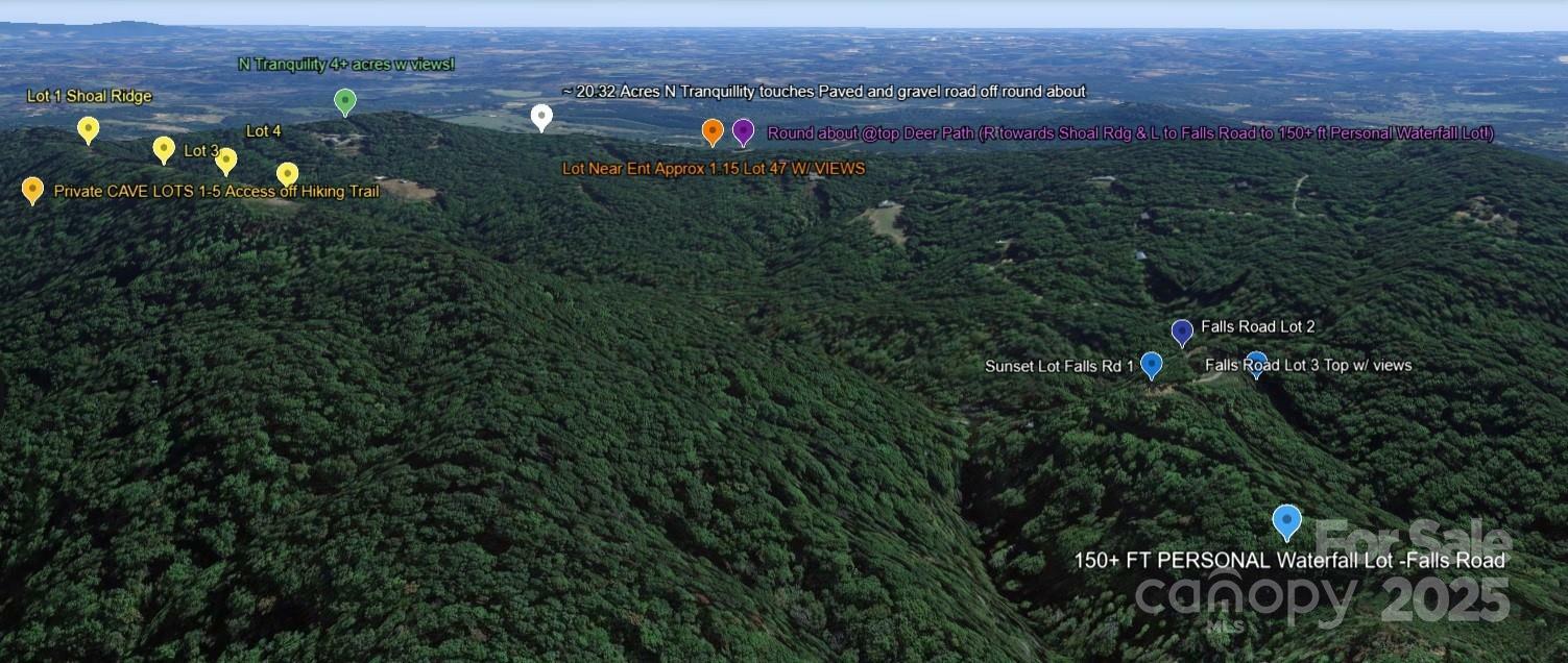 Property Photo: 20.32 Acres N Tranquility Trail NC 28167