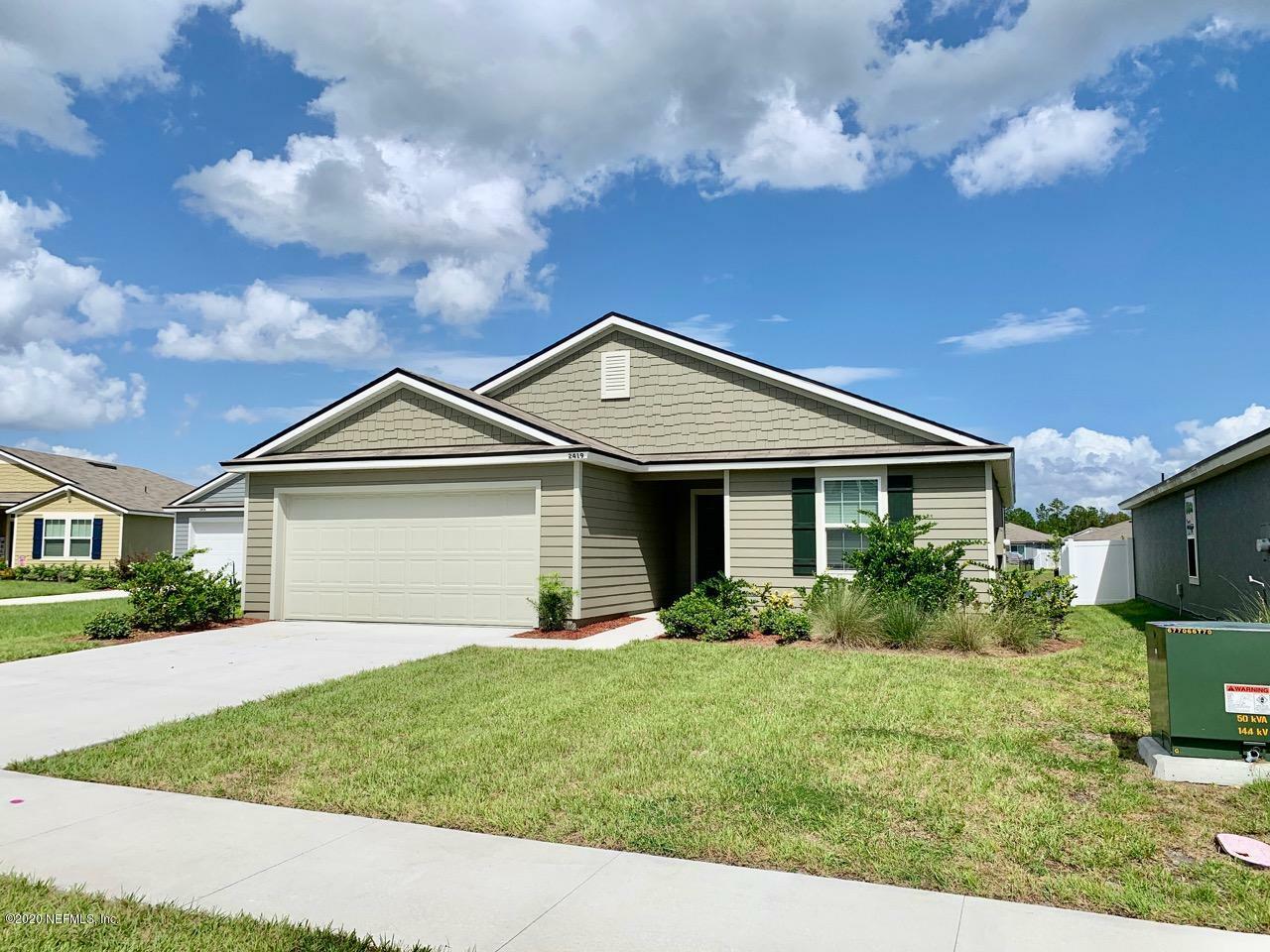 Property Photo: 2419 Cold Stream Lane FL 32043
