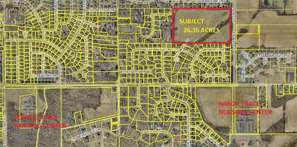 Property Photo:  S 37th Street 26.35 A Development Land  IN 47374 