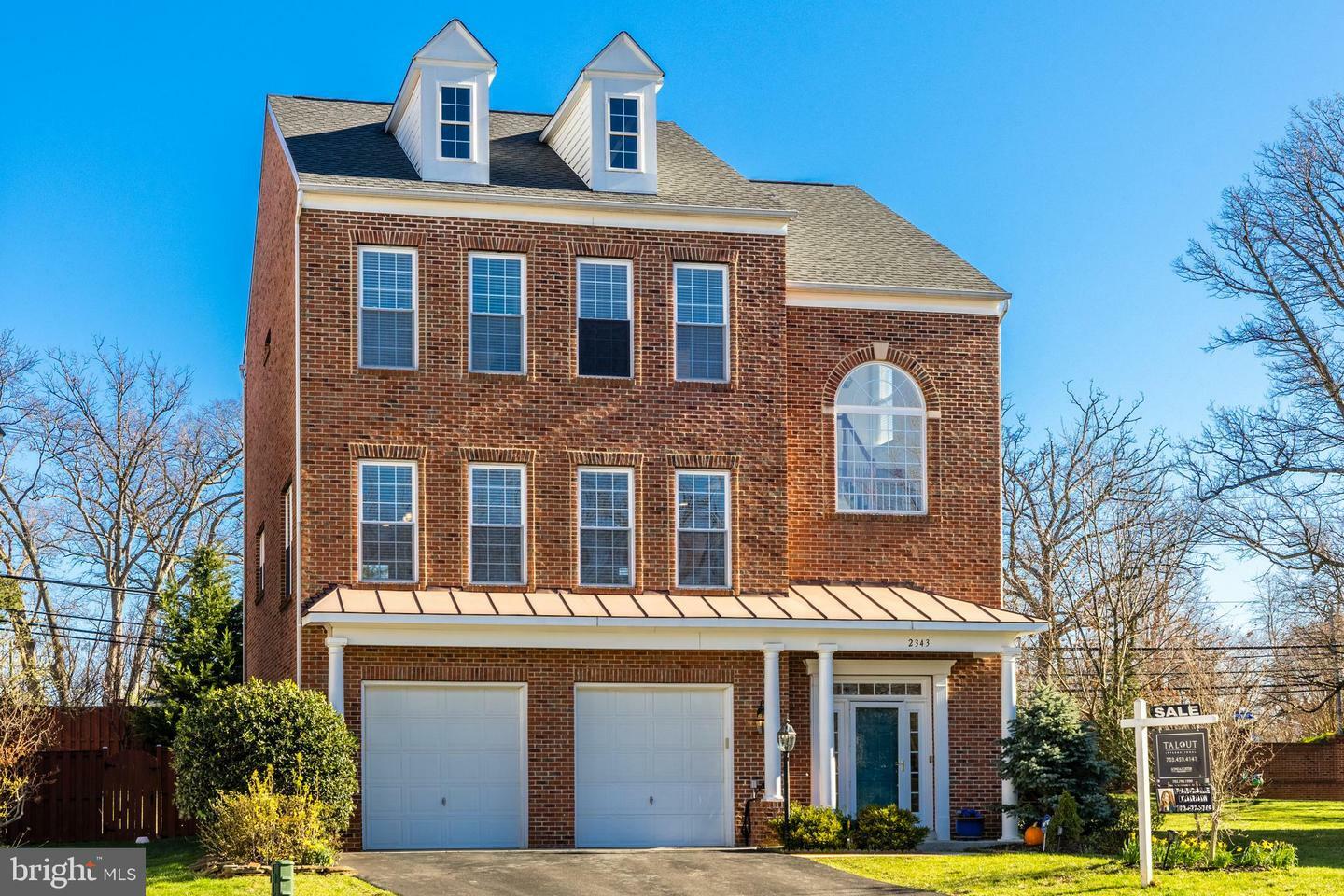 Property Photo:  2343 Brittany Parc Drive  VA 22043 