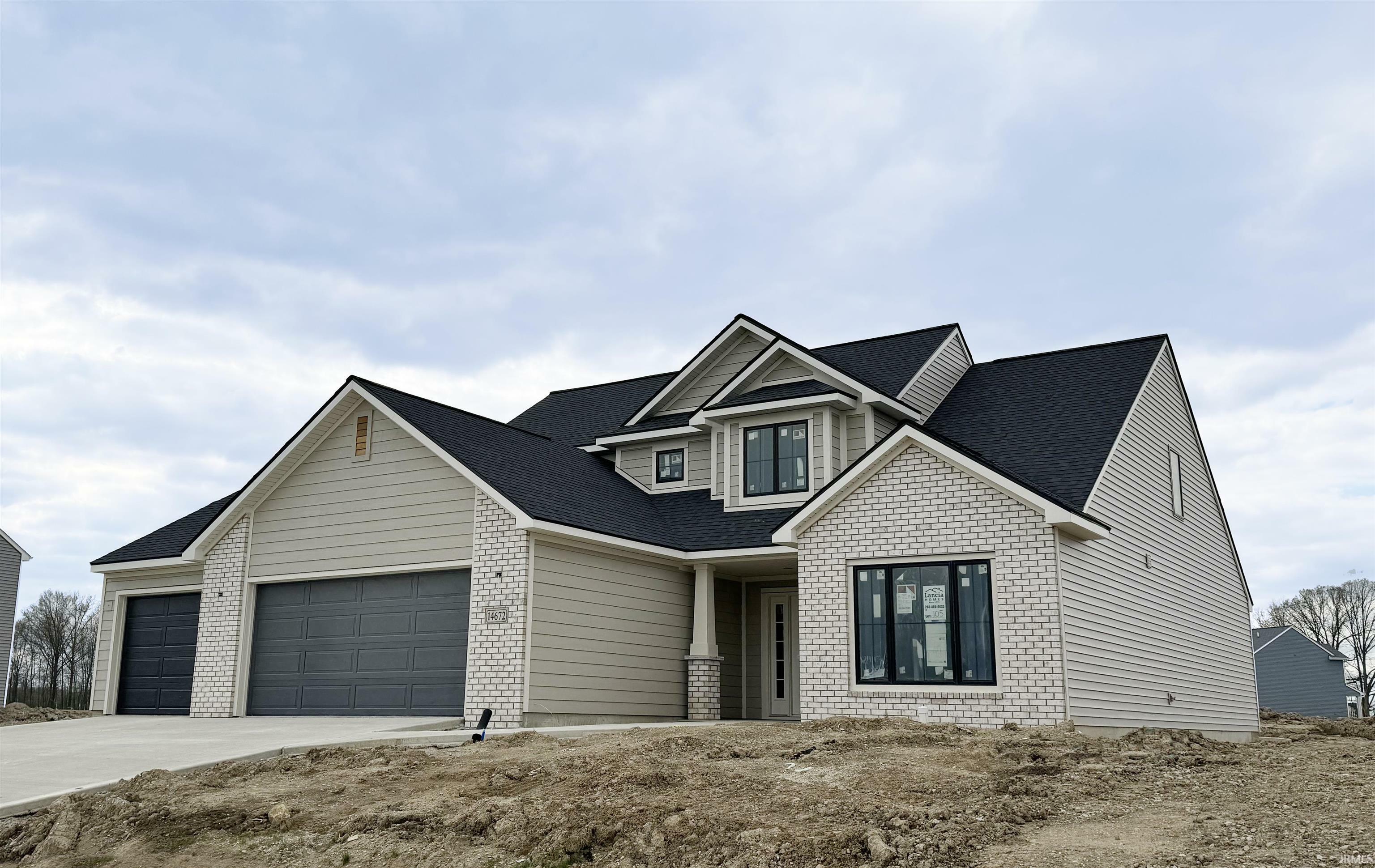 Property Photo: 14672 Alessandria Drive IN 46814