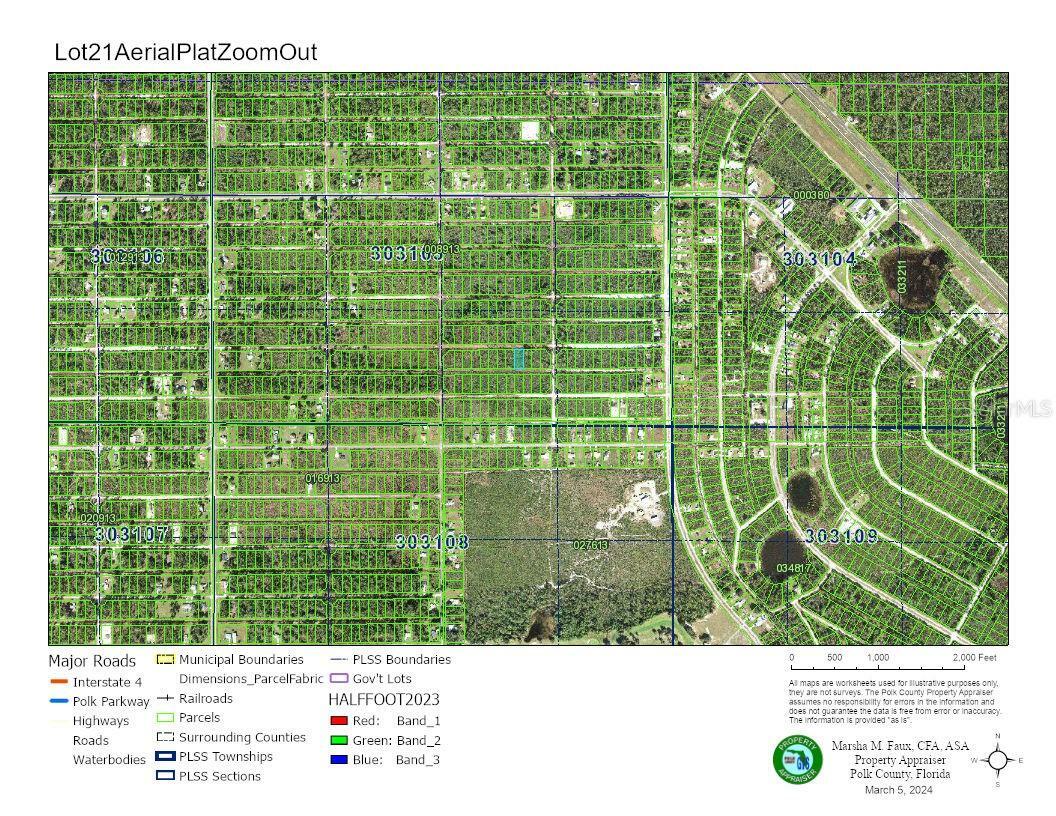 Property Photo:  Lot #21, Block 68 Hibiscus Drive  FL 33855 