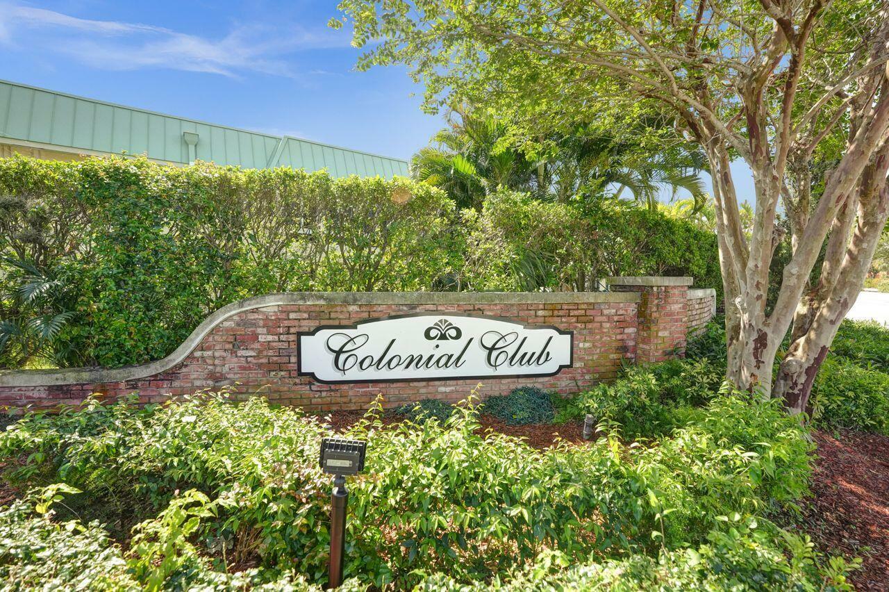 Property Photo:  35 Colonial Club Drive 203  FL 33435 