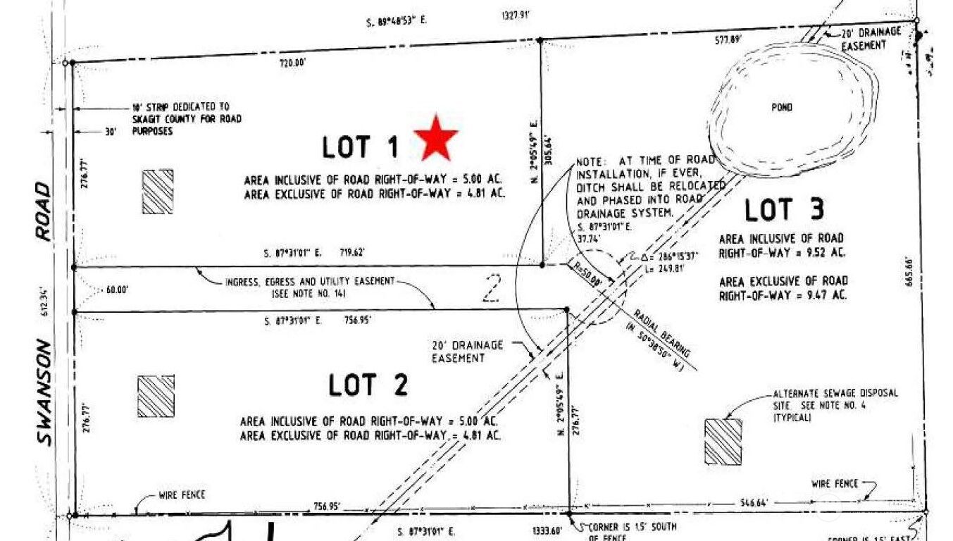 Property Photo: 0 Lot 1 Swanson Road WA 98232
