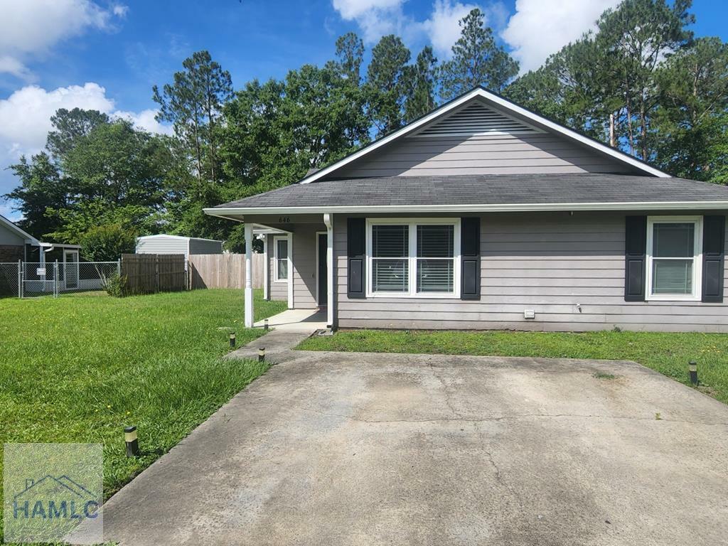 Property Photo:  646 Demere Street  GA 31313 