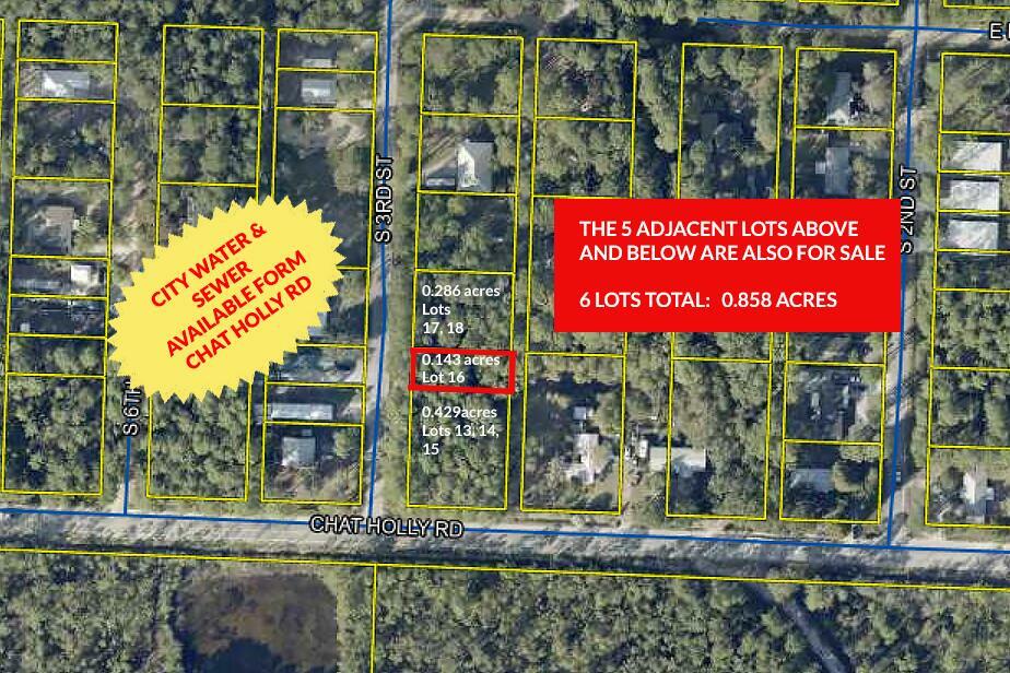 Property Photo:  Lot#16 S 3rd Street  FL 32459 