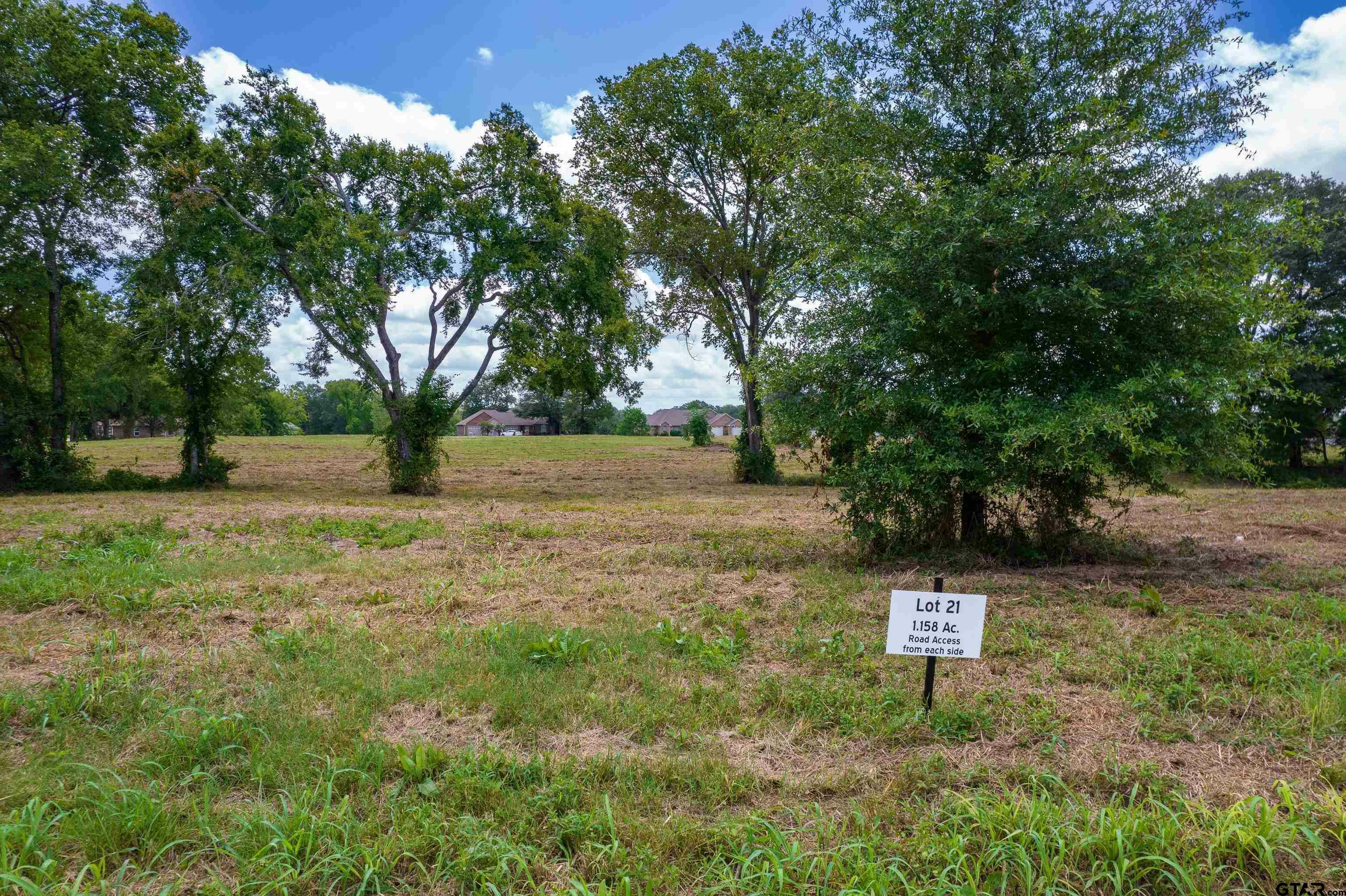 Property Photo:  Tbd Lot 21 Carolina Way  TX 75455 