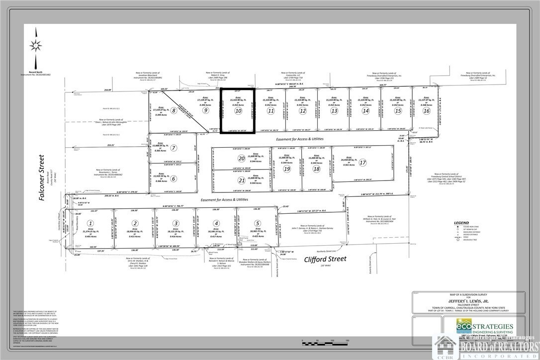 Property Photo: 0 Carroll Circle Lot 10 NY 14738