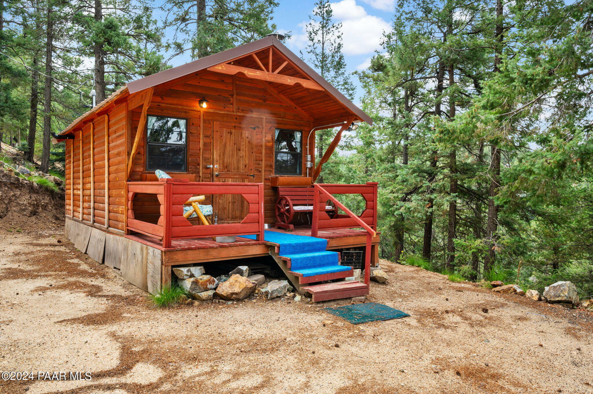 Property Photo:  8676 S Packmule Pass  AZ 86303 