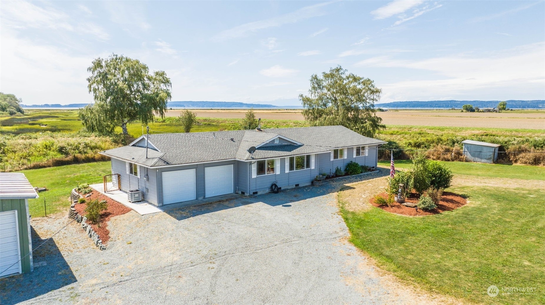 Property Photo:  15758 Fir Island Road  WA 98273 