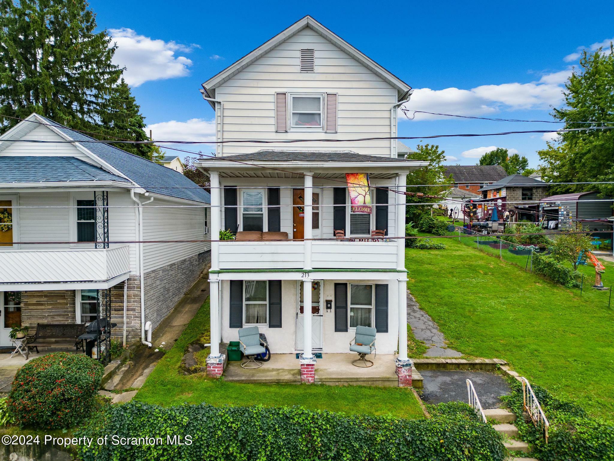 Property Photo:  213 McLean Street  PA 18641 