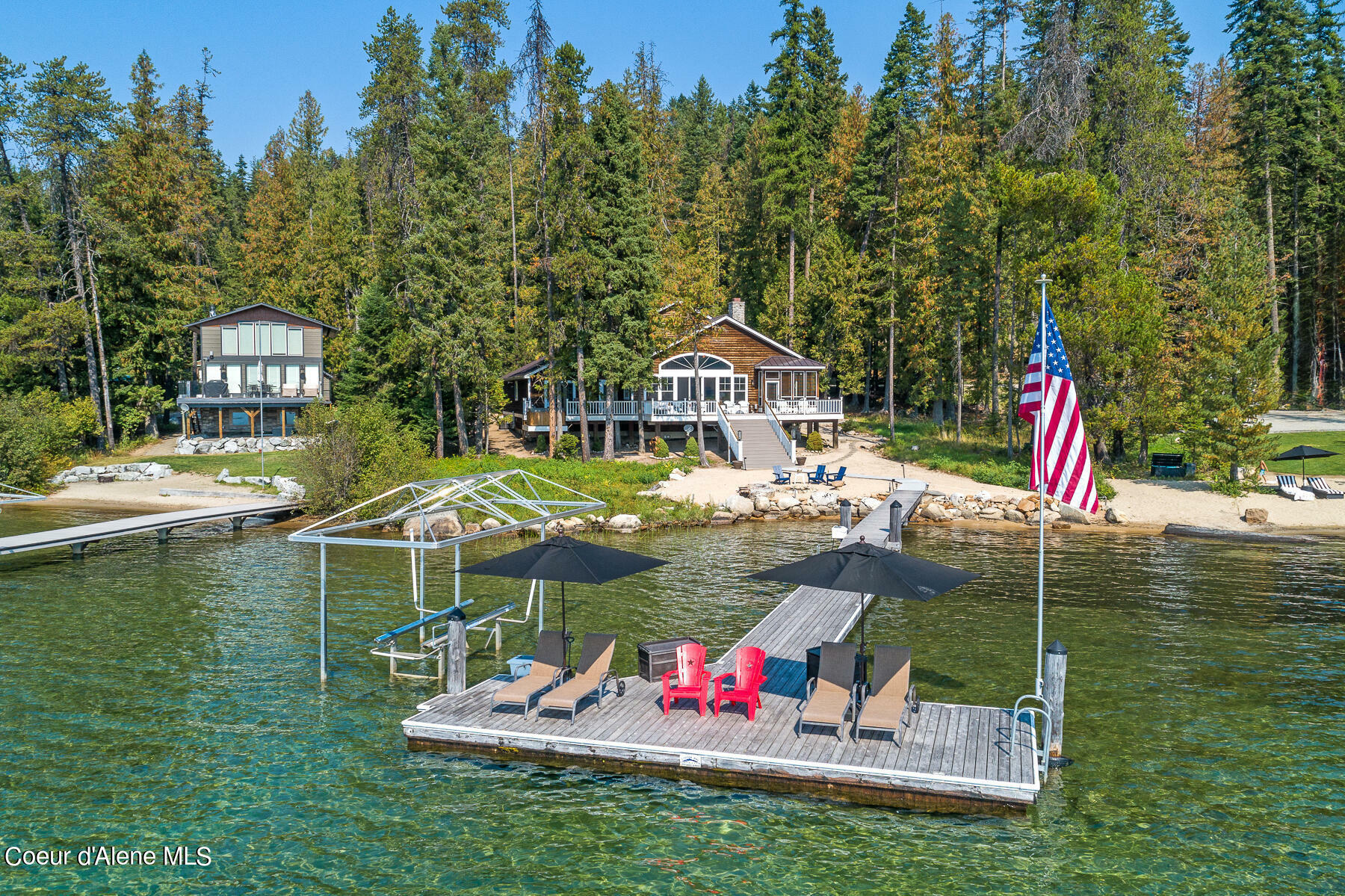 Property Photo:  50 Lower Bear Creek Bay Rd  ID 83821 