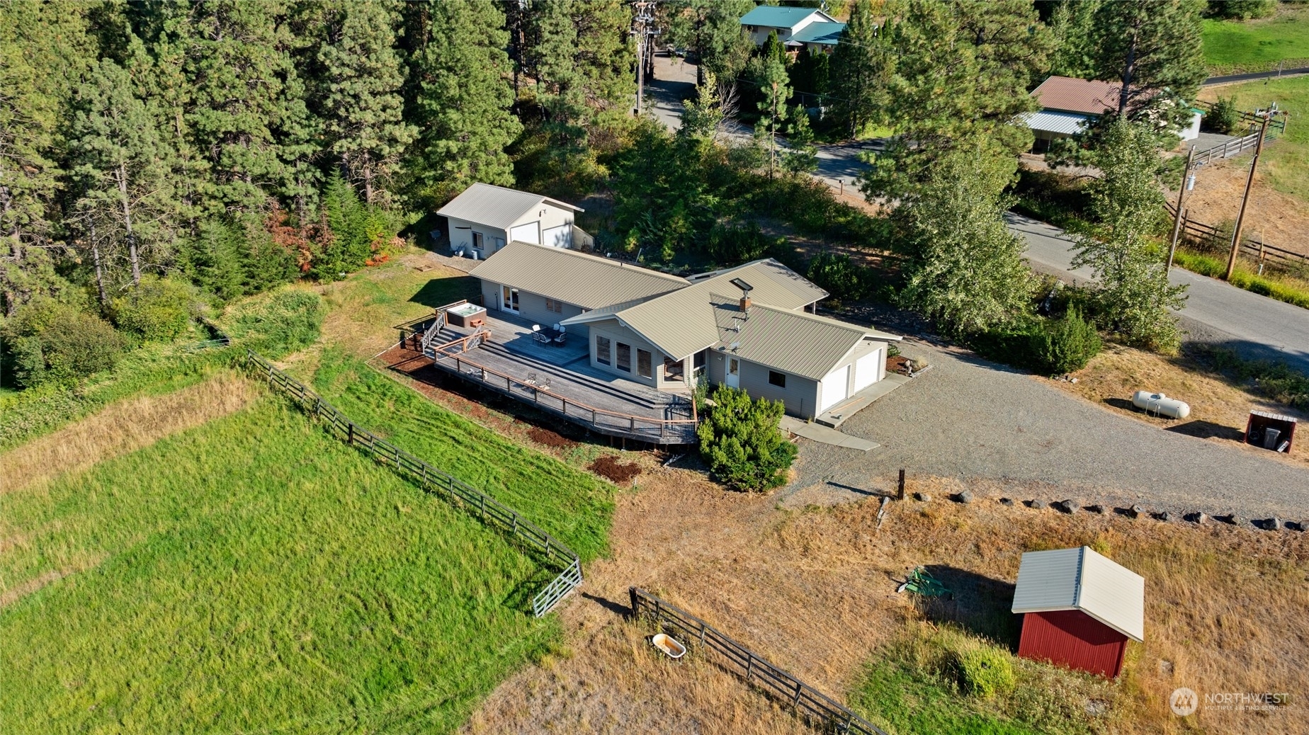 Property Photo:  7361 Lower Peoh Point Road  WA 98922 