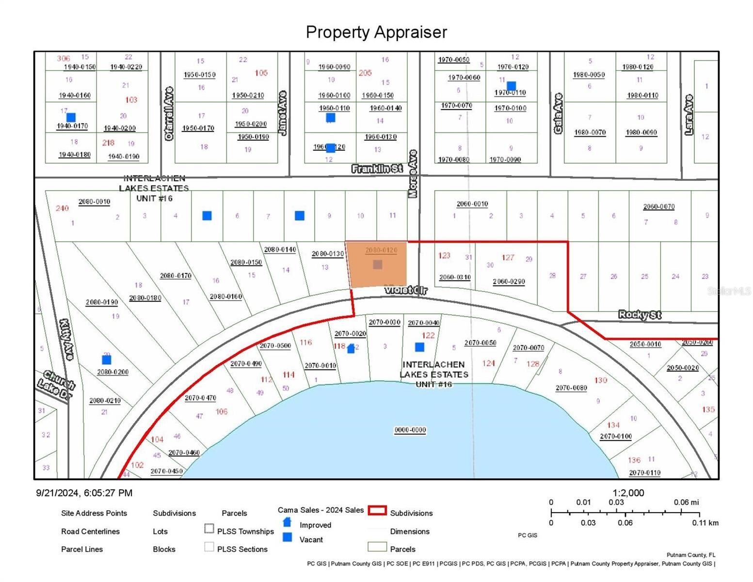 Property Photo: 120 Violet Circle FL 32148