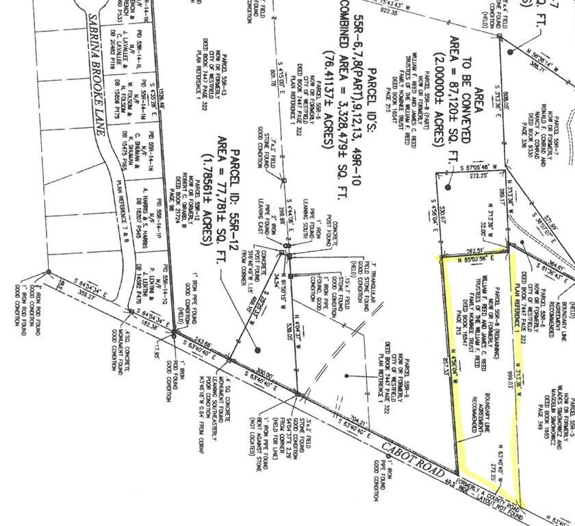 Property Photo: 0 Cabot MA 01085