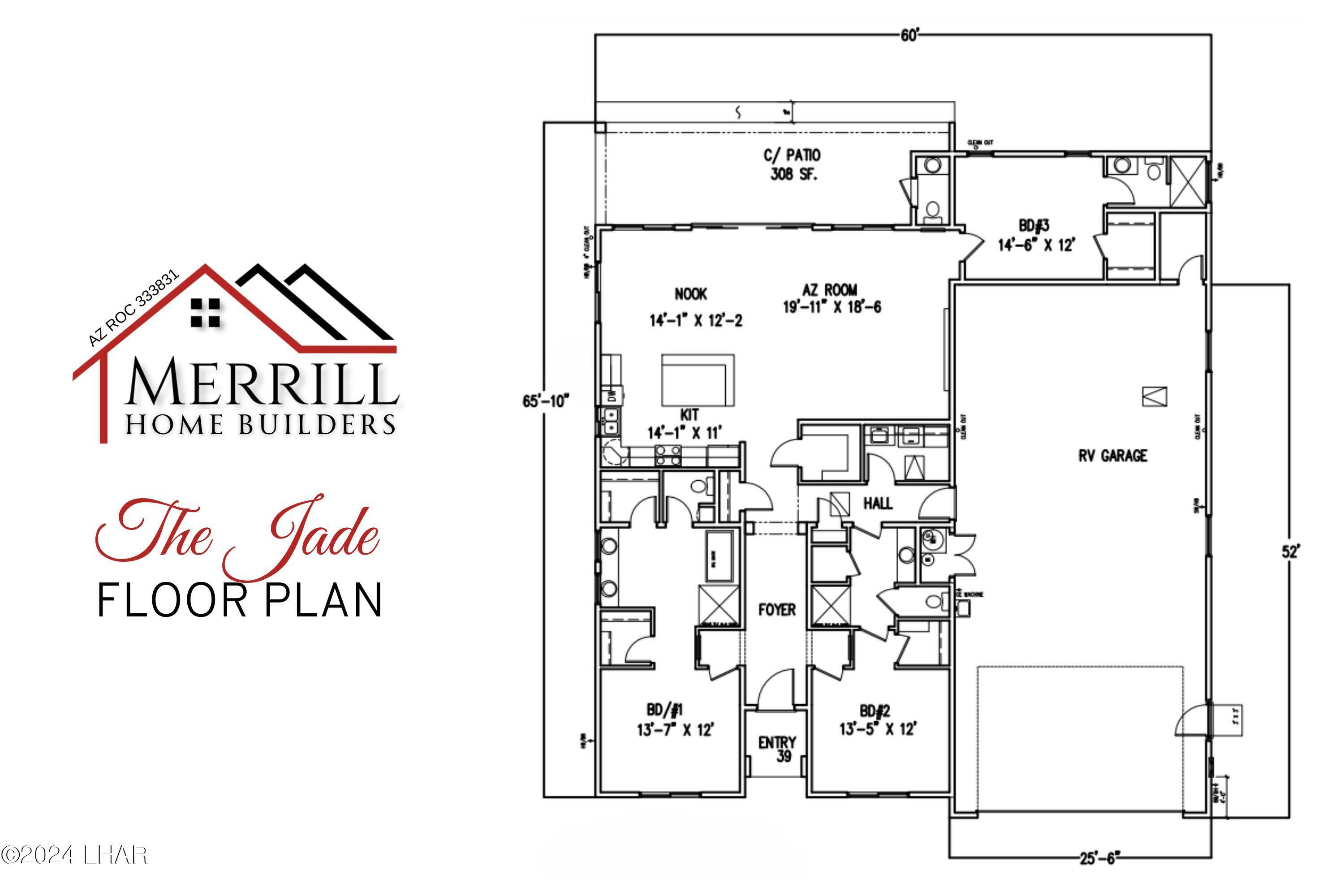 Property Photo:  2206 The Jade On-Your-Lot Plan  AZ 86404 