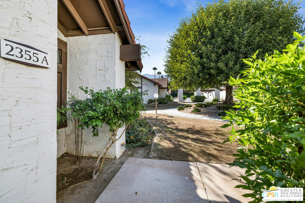 Property Photo:  2355 W Miramonte Circle A  CA 92264 