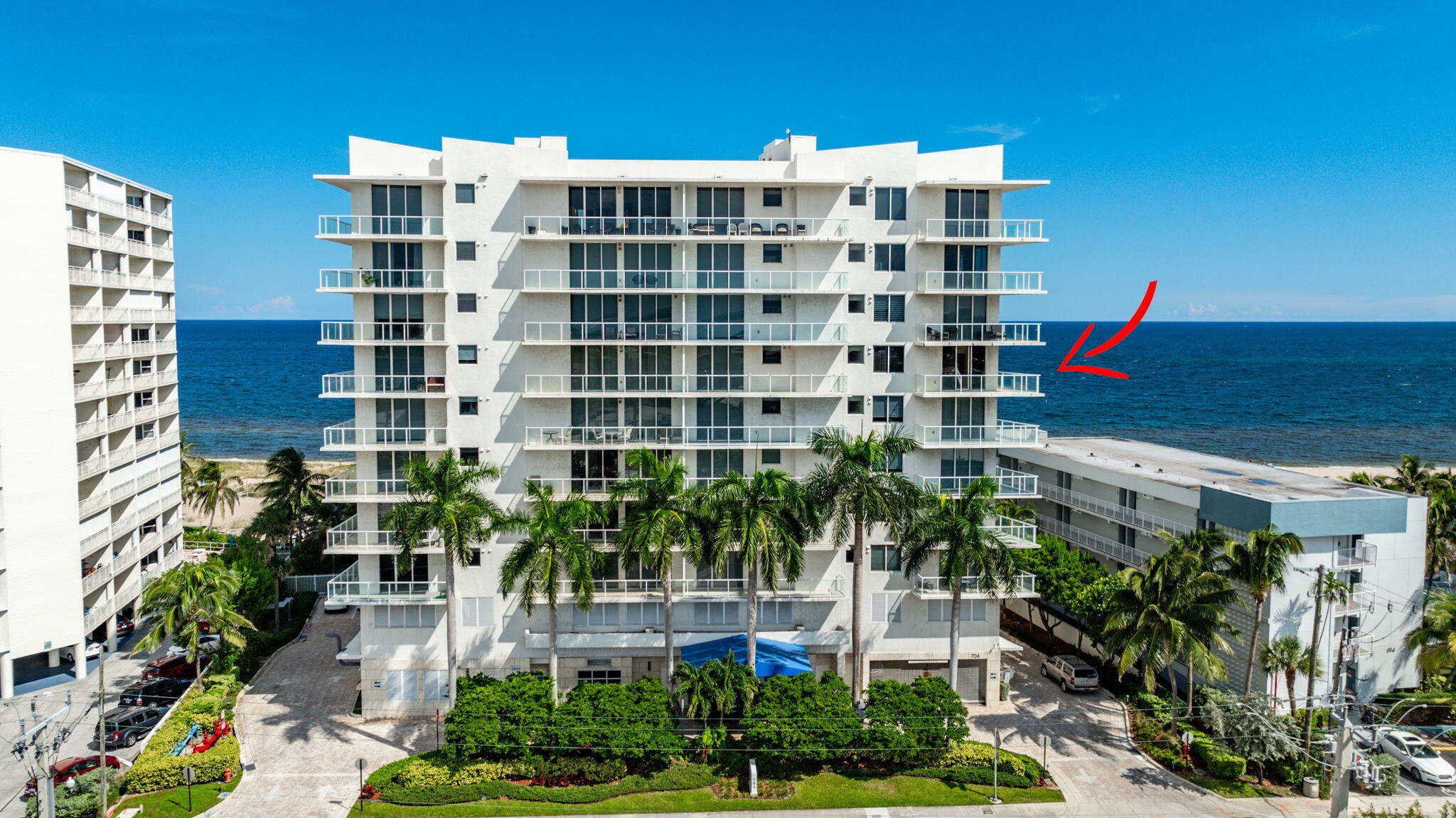 Property Photo:  704 N Ocean Blvd 701  FL 33062 