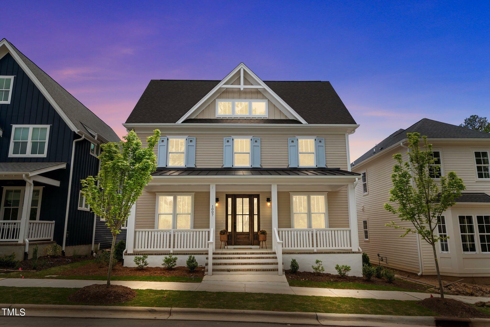Property Photo: 1007 Whitehall Circle NC 27713