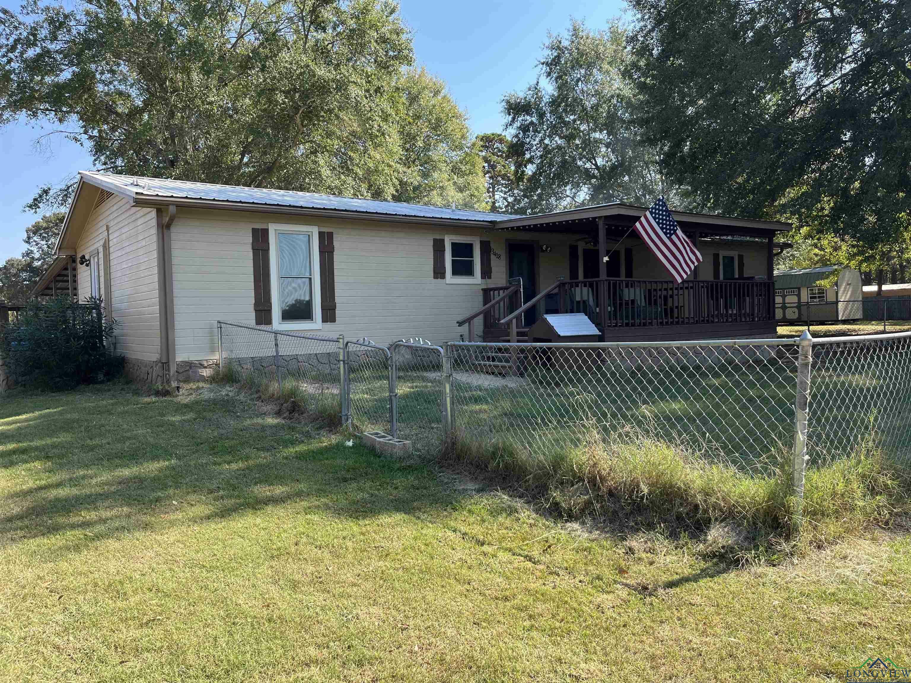 Property Photo:  3418 Harkins Lane  TX 75672 