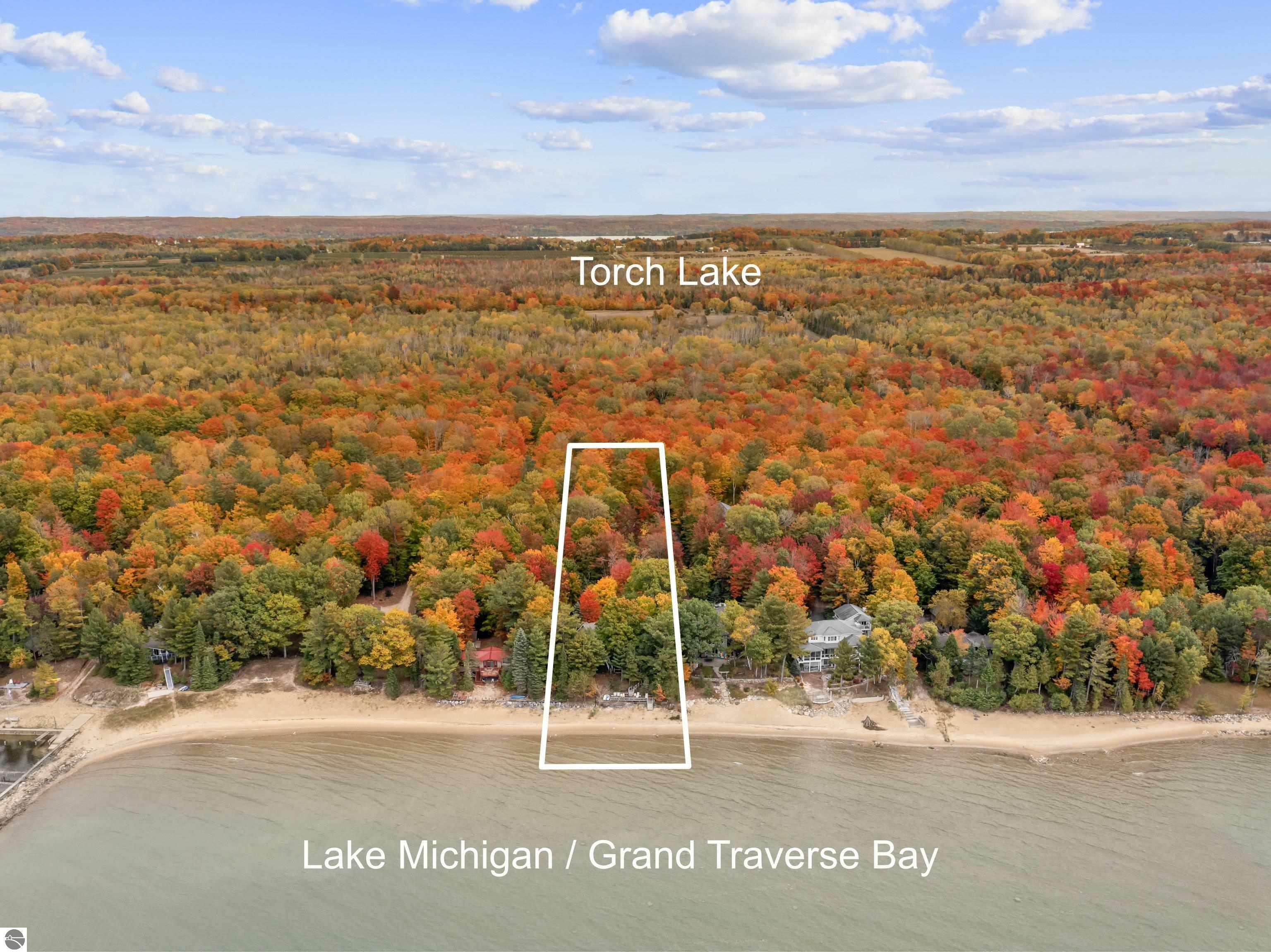 820 S Golden Beach Drive  Kewadin MI 49648 photo