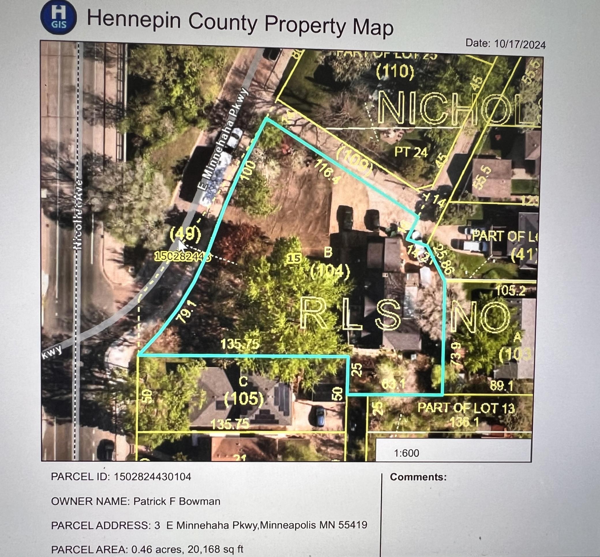 Property Photo:  3 E Minnehaha Parkway  MN 55419 