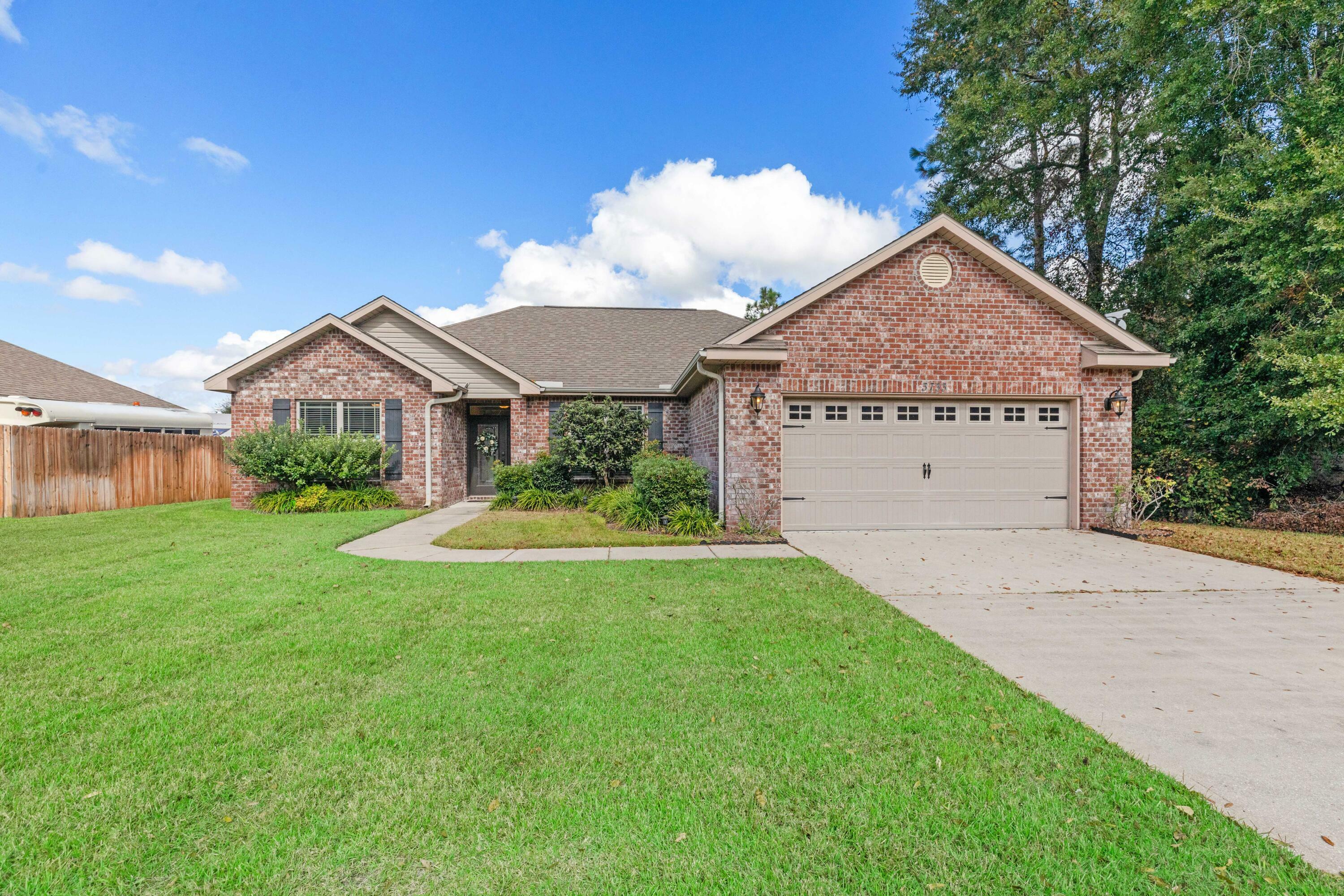 Property Photo:  3733 Kittrell Lane  FL 32539 