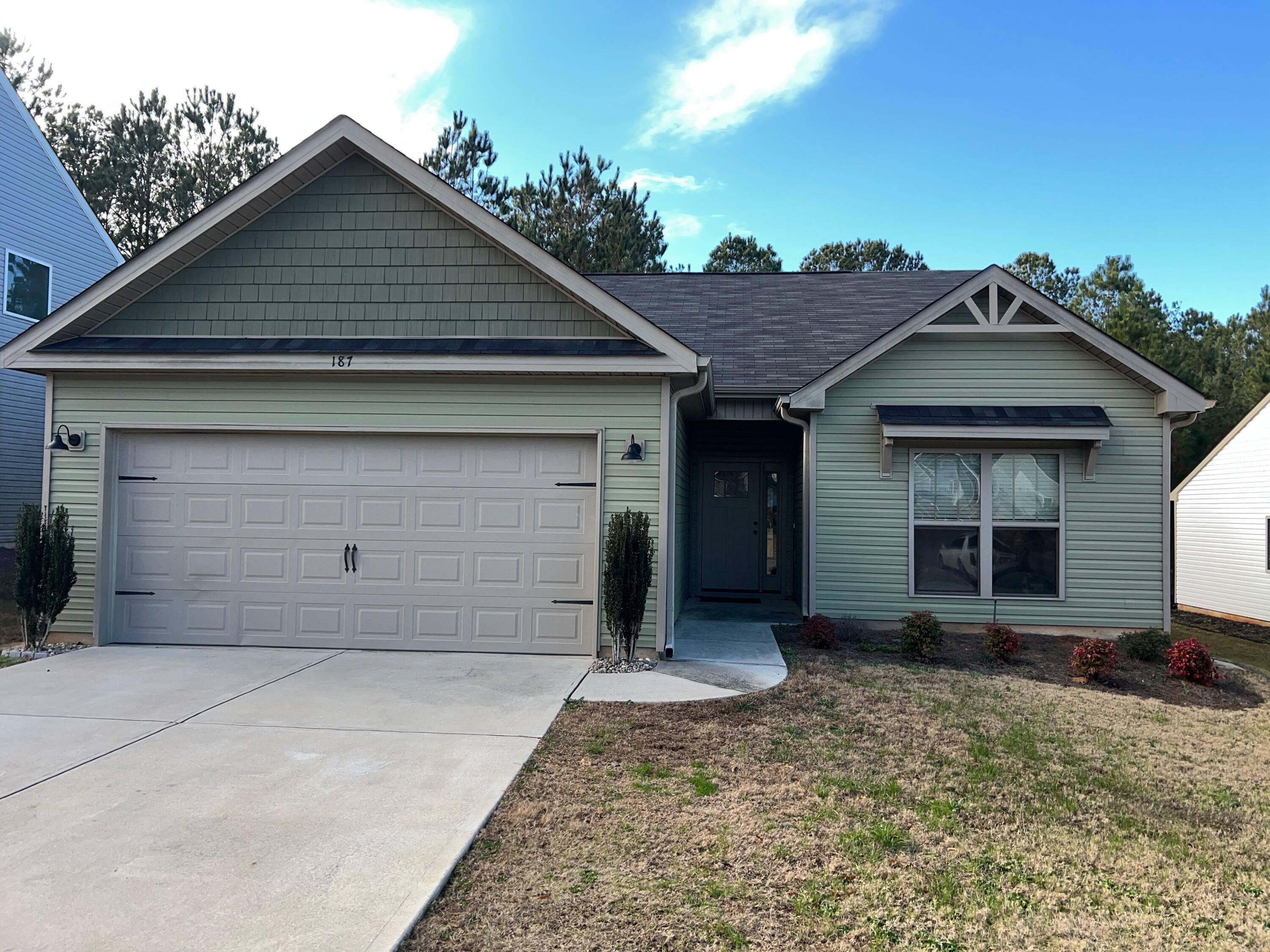 Property Photo:  187 Bay Meadows Drive  SC 29803 