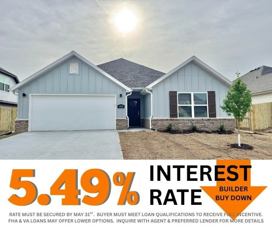 Property Photo: 450 S Benchmark Lane AR 72704
