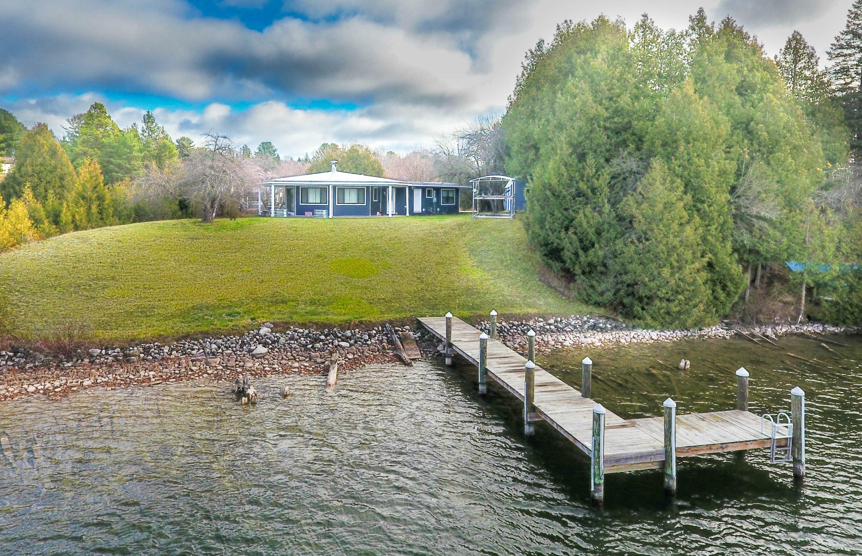 Property Photo:  10835 Moonlight Bay Road  MI 49721 