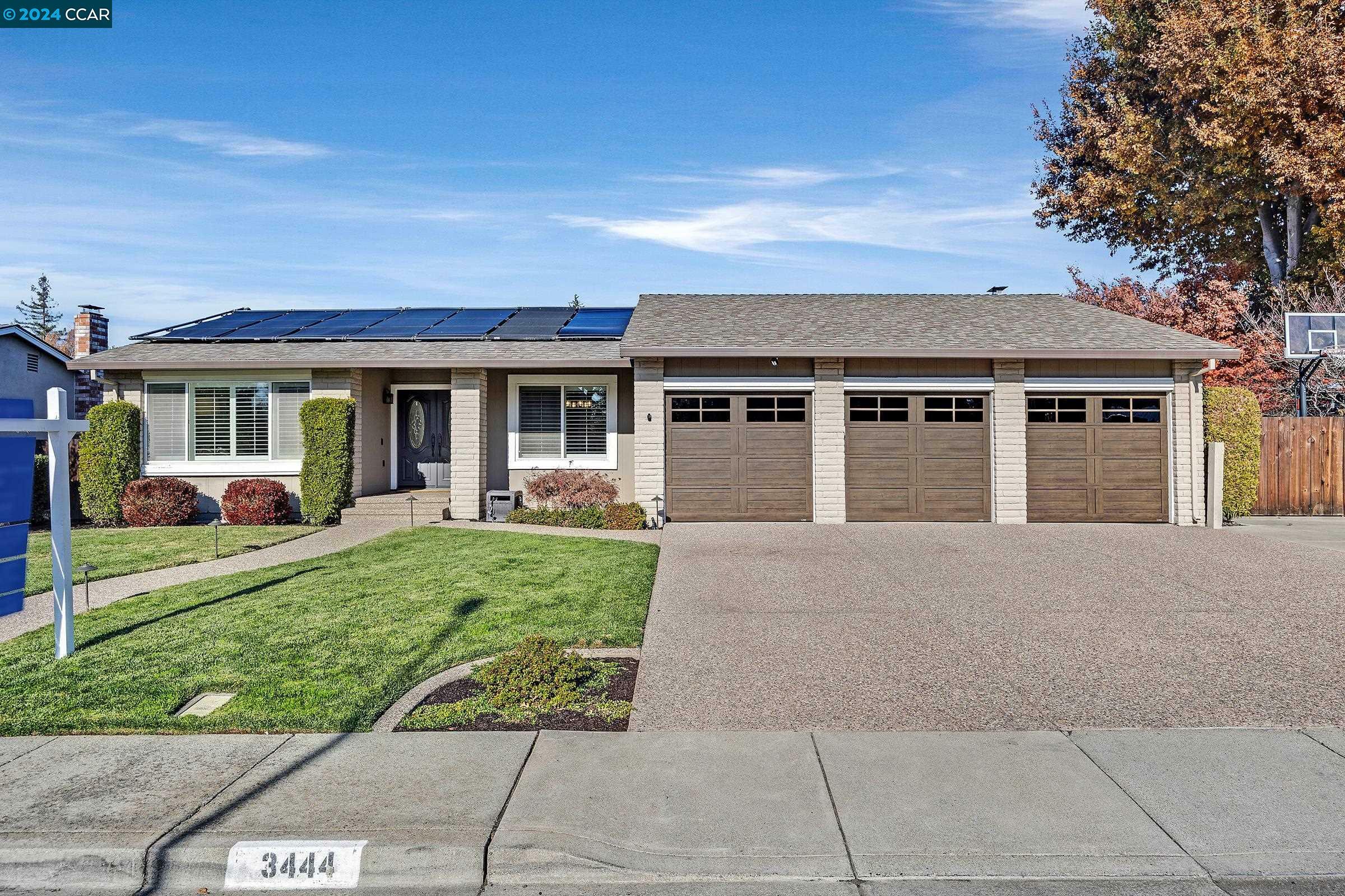 Property Photo:  3444 Claridge Dr  CA 94526 