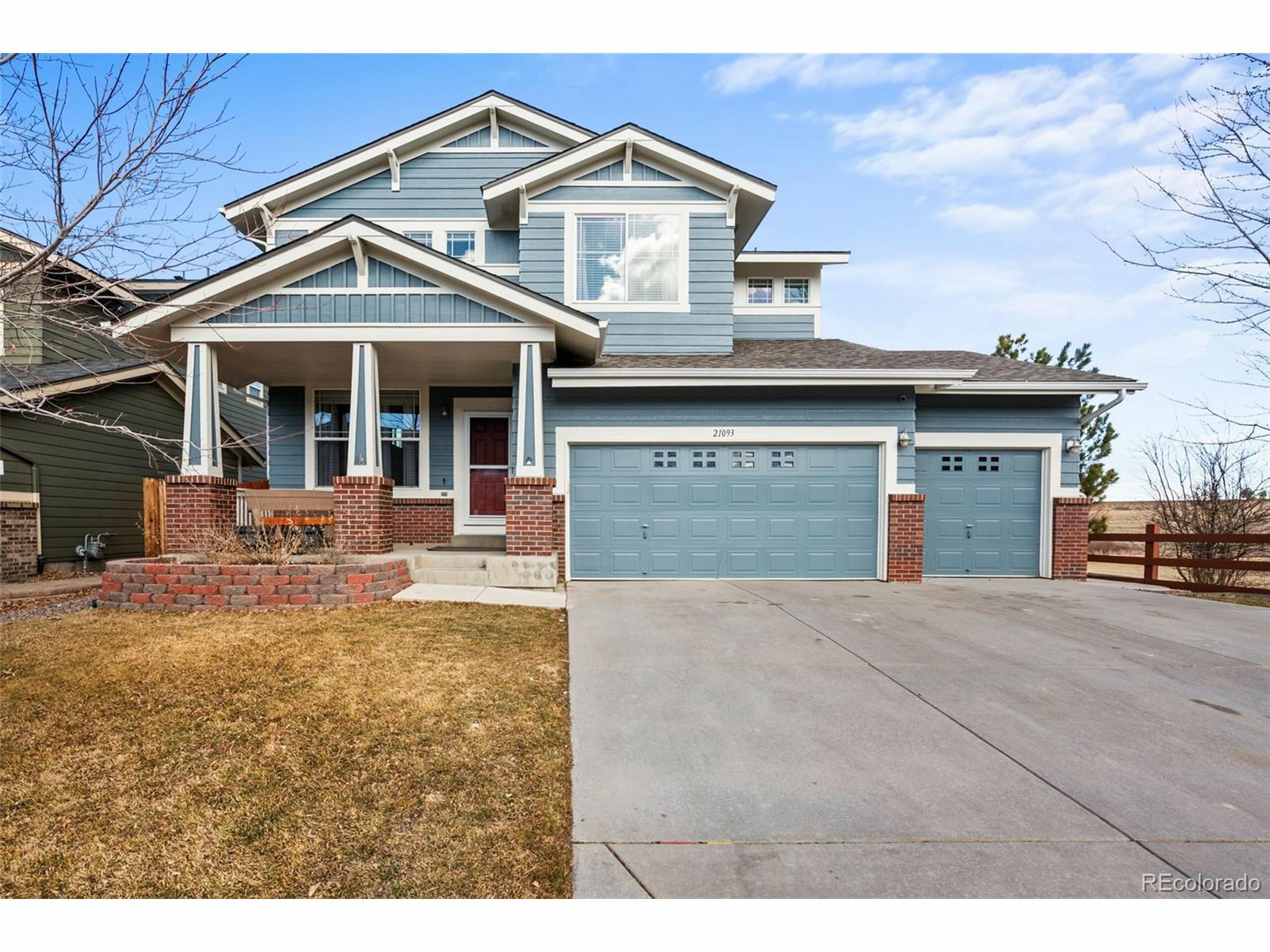 Property Photo: 21093 E Hampden Pl CO 80013