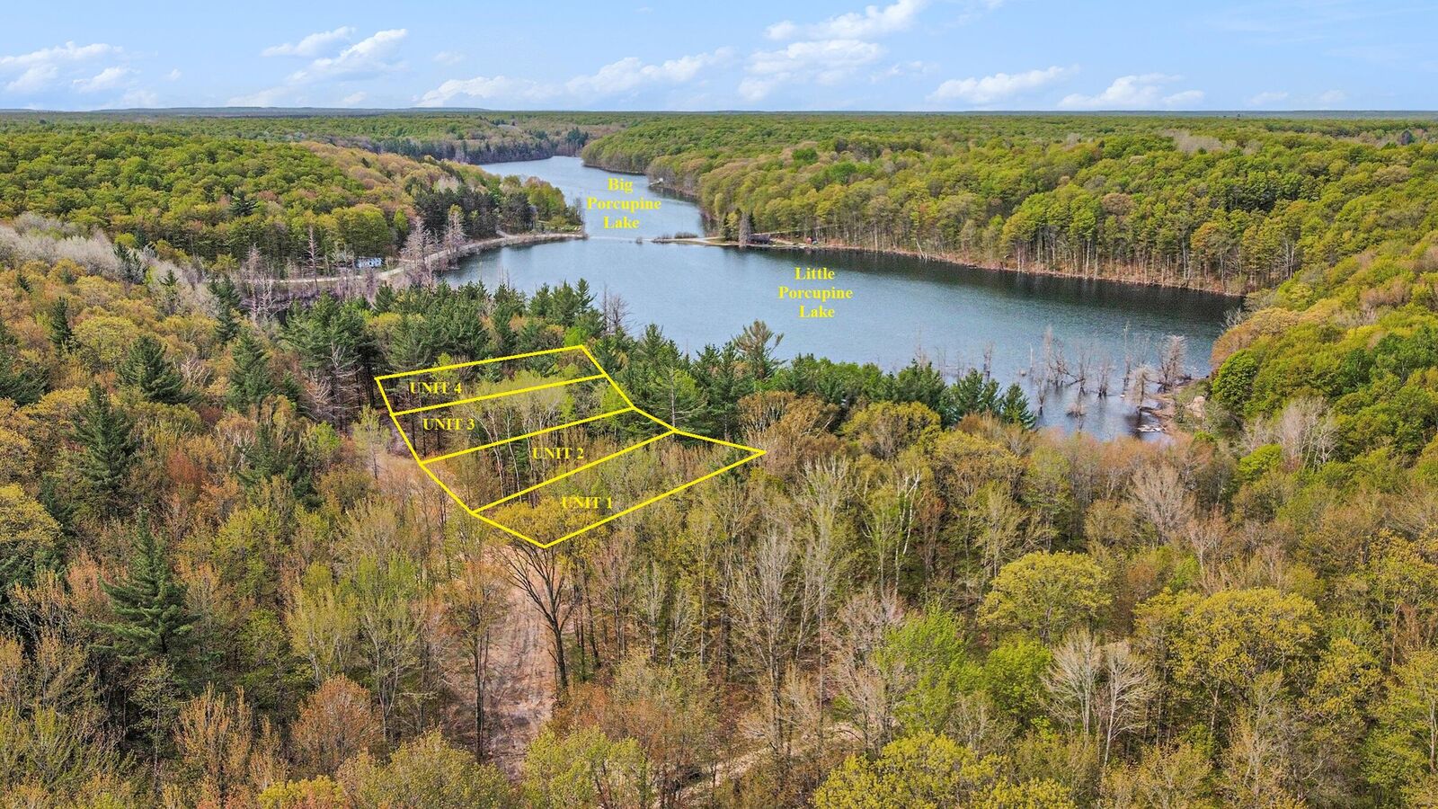Property Photo: Unit 3 Lakeview Drive MI 49735