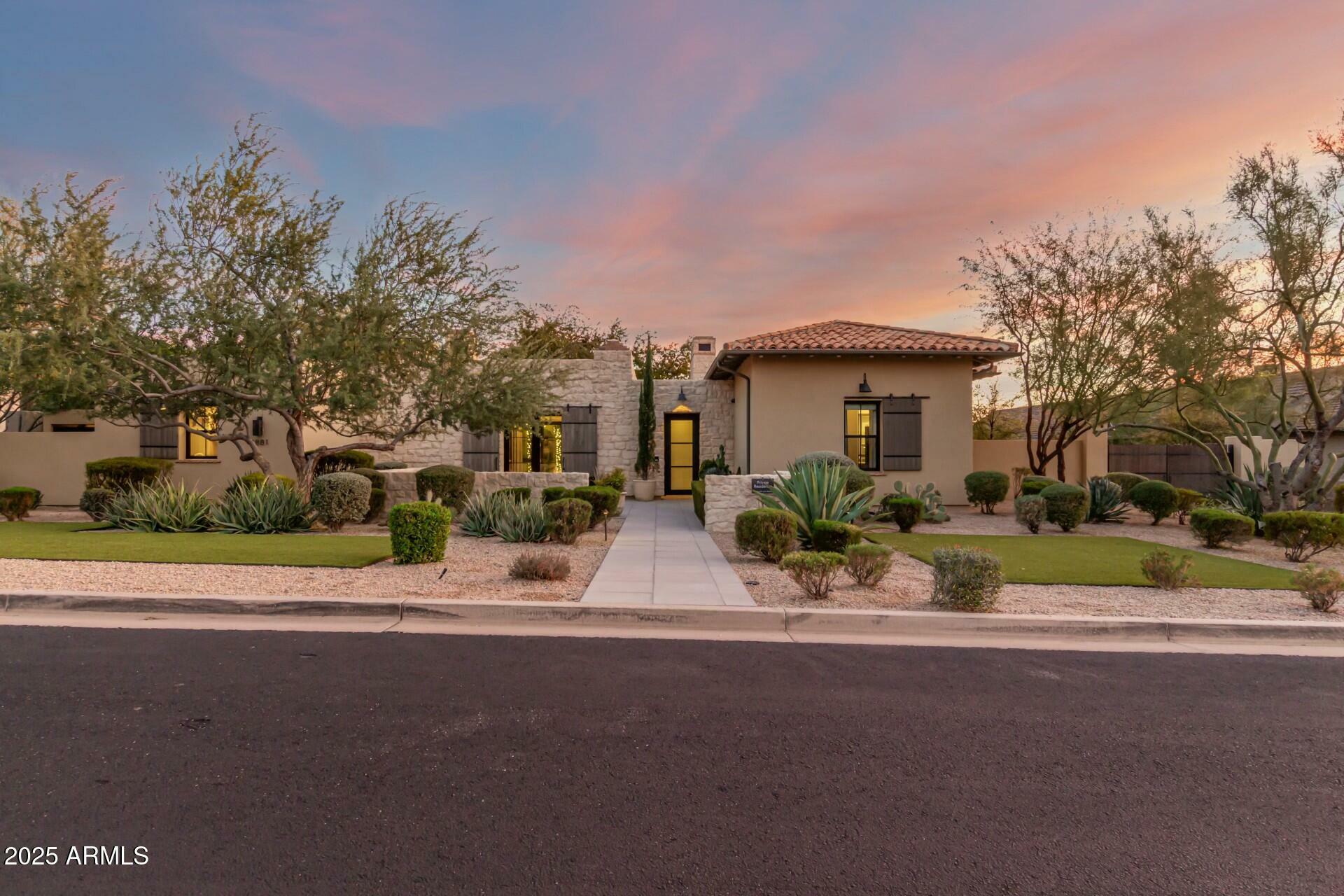 Property Photo: 8881 E Via Del Sol Drive AZ 85255