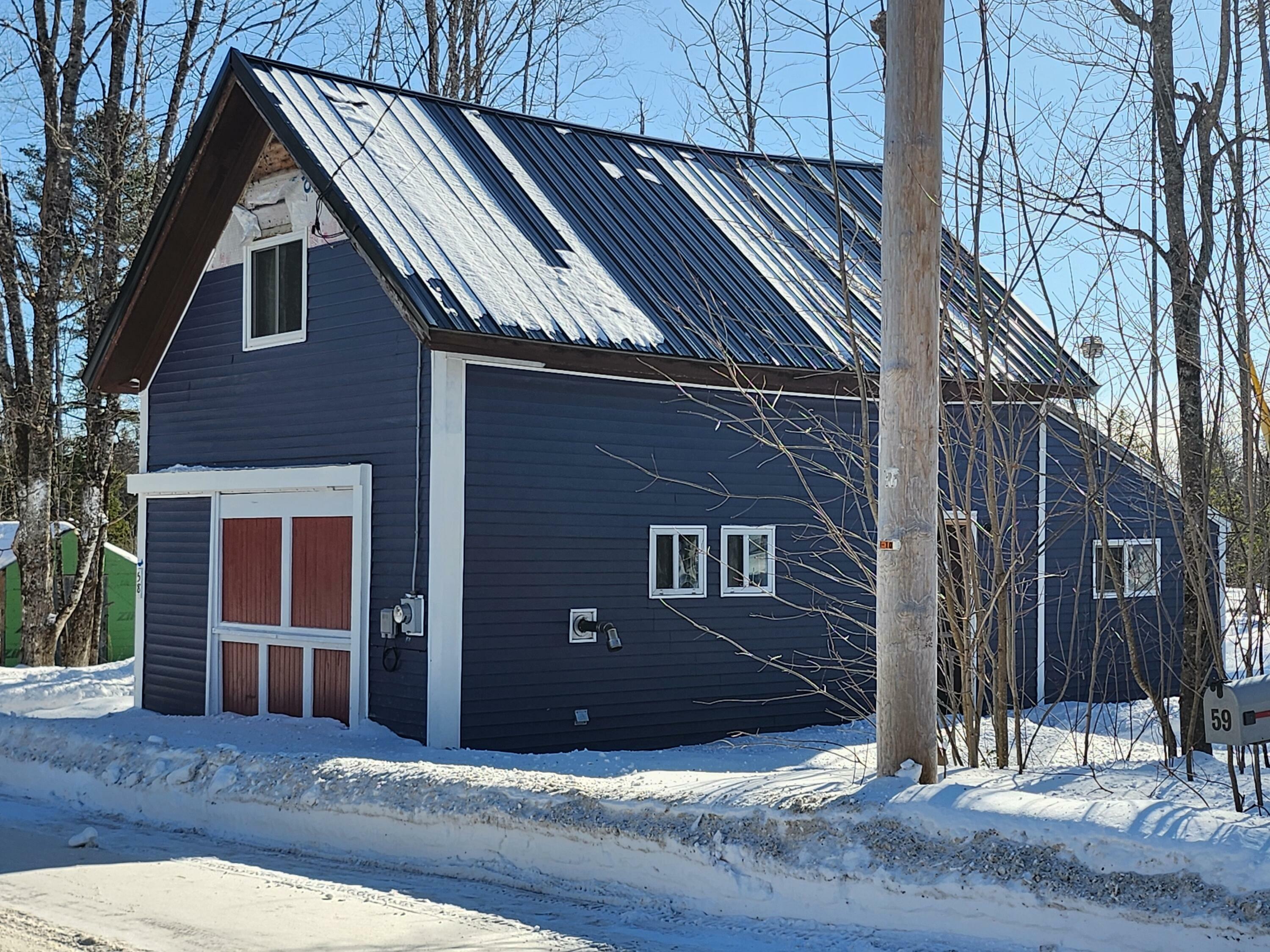 Property Photo:  58 Starbird Siding Road  ME 04426 