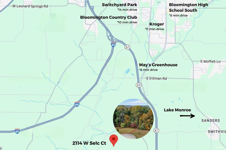 Property Photo:  2114 W Selc Court  IN 47403