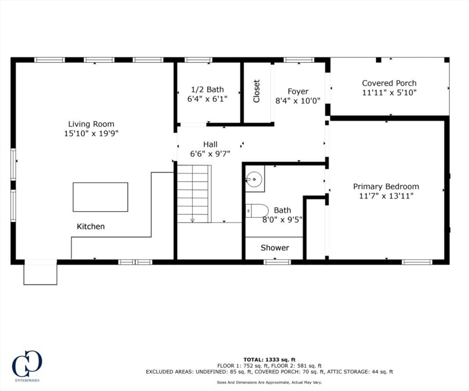 Property Photo: 19 Ford Place 1 MA 02066