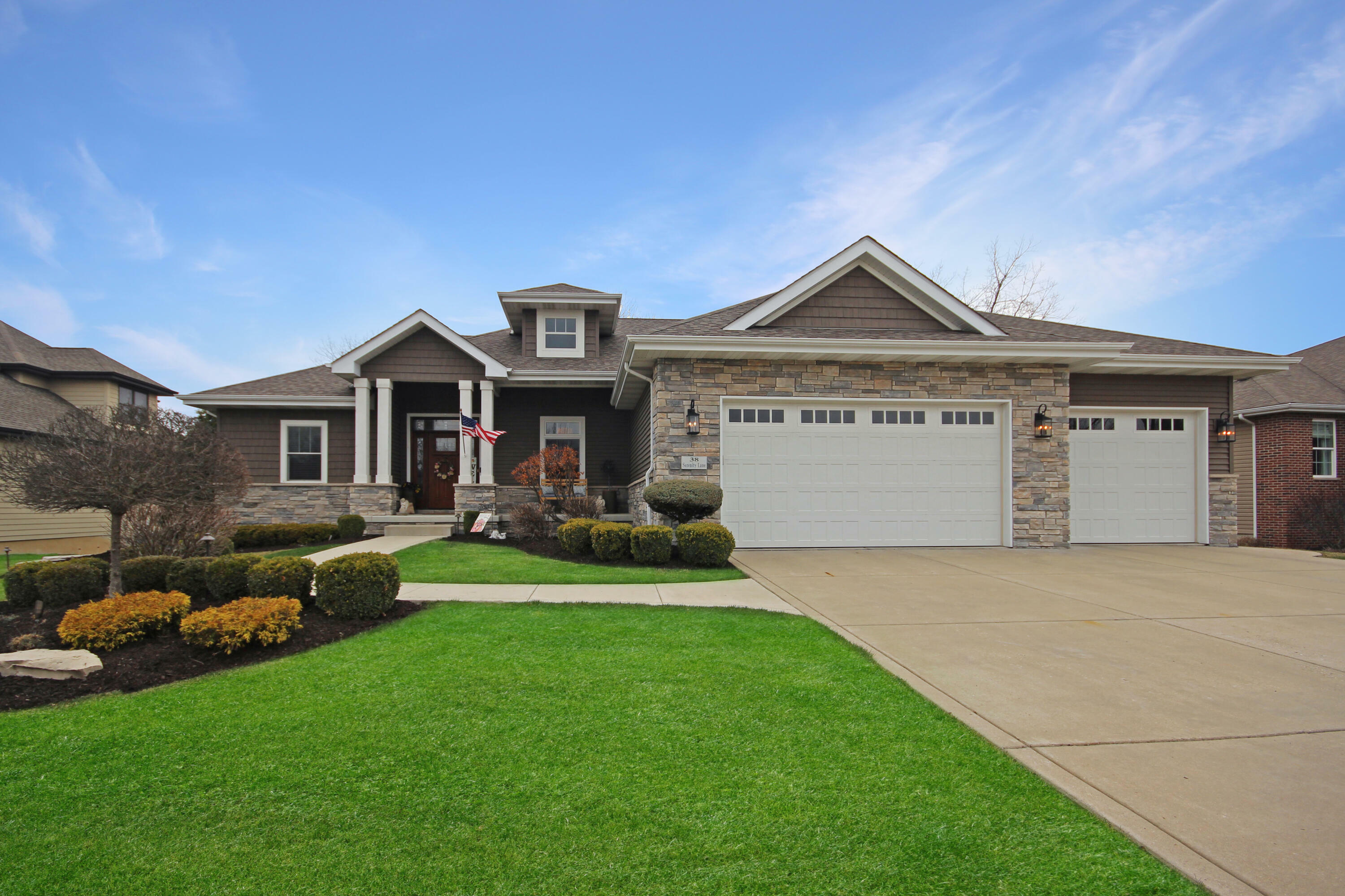Property Photo: 38 W Serenity Lane IN 46375