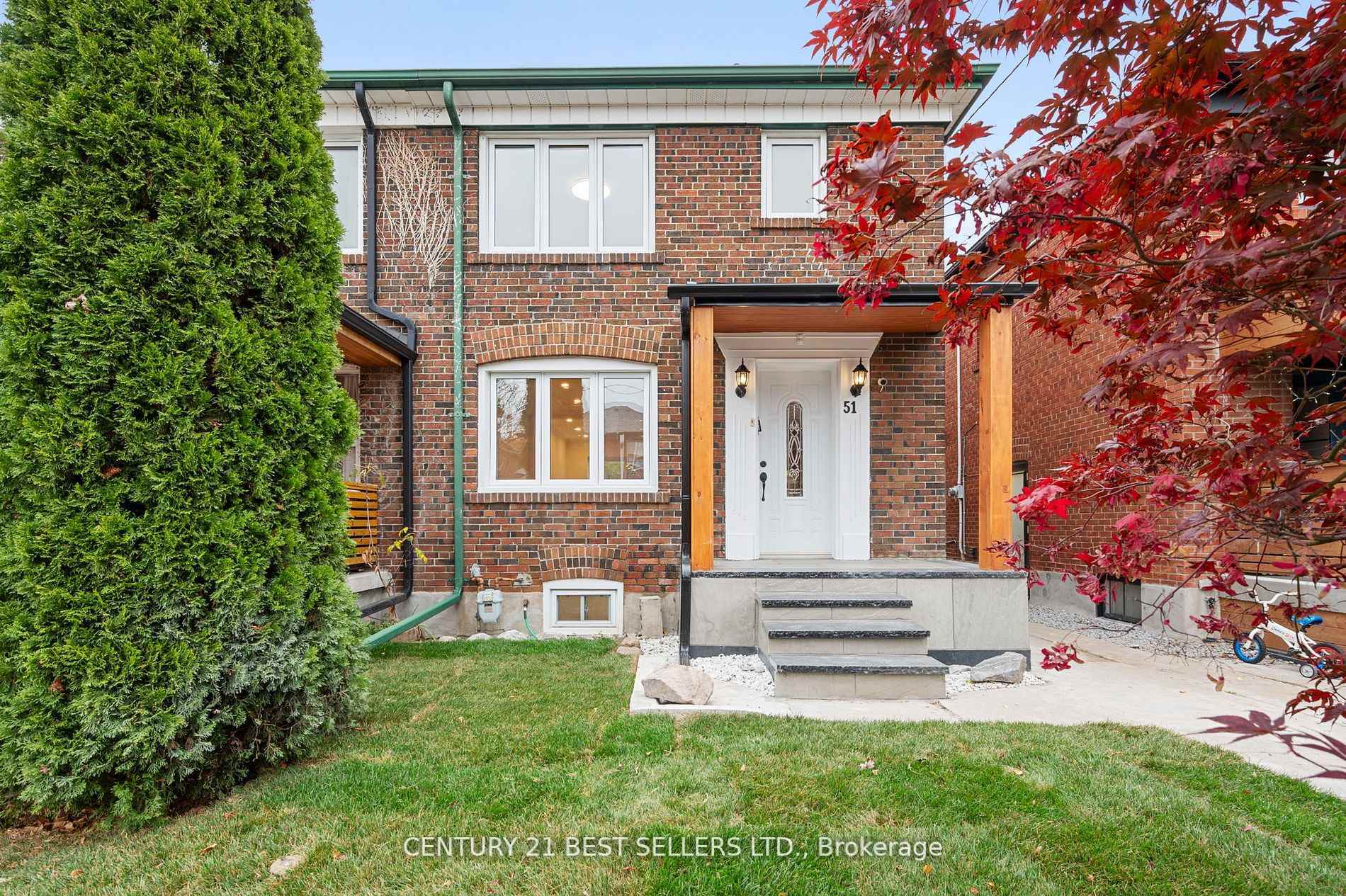 Property Photo: 51 Hertle Avenue ON M4L 2T3