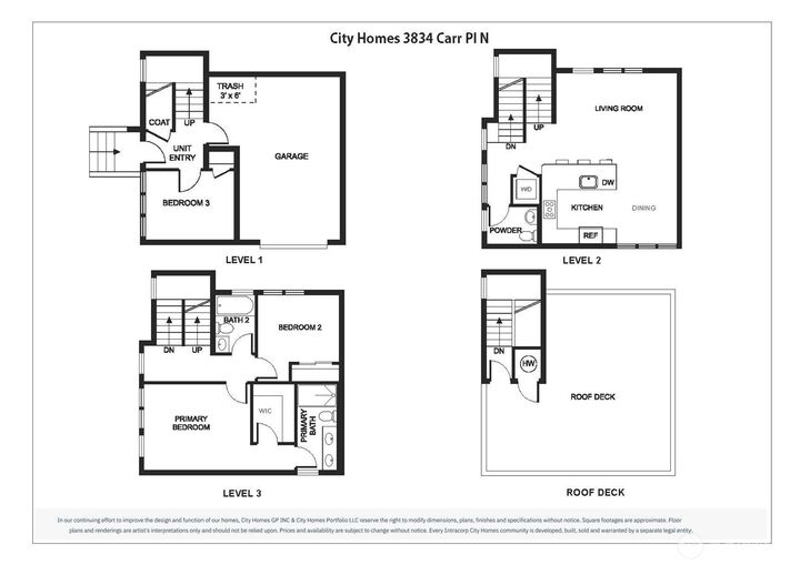 Property Photo:  3834  Carr Place N  WA 98103 