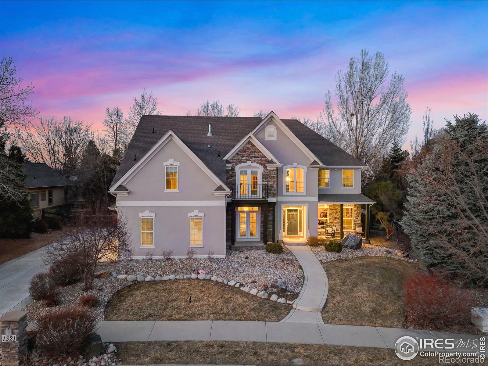 Property Photo: 1321 Onyx Circle CO 80504