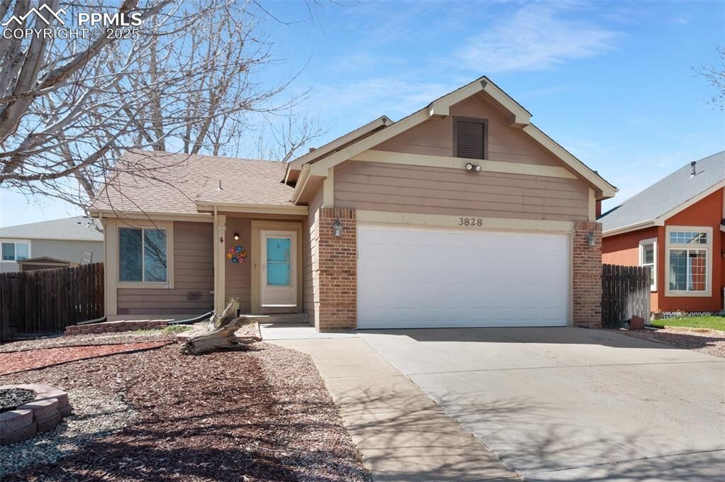 Property Photo: 3828 Breaking Dawn Street CO 80925