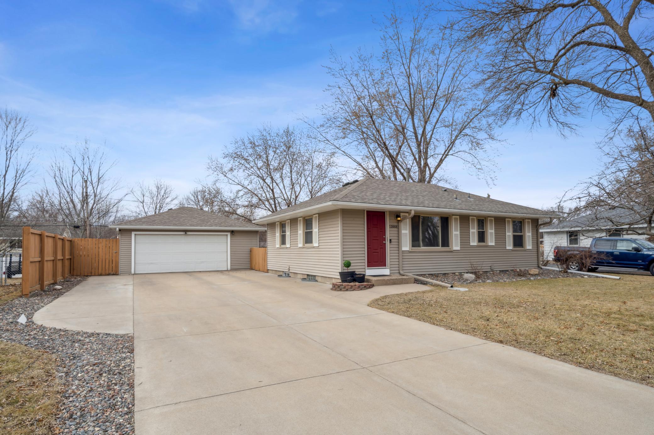 Property Photo:  11888 Olive Street NW  MN 55448 